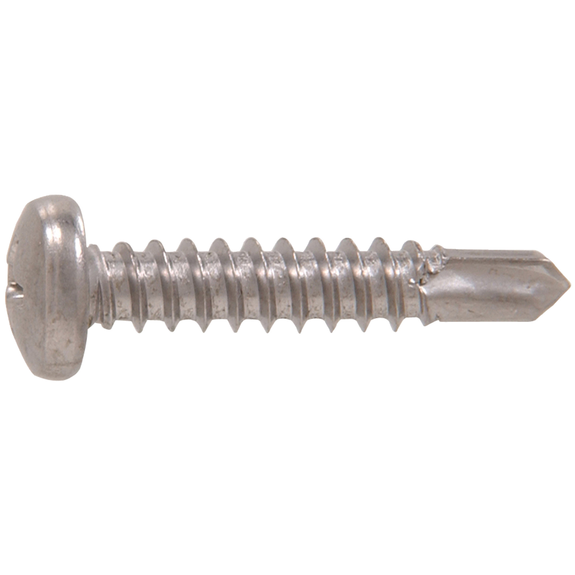 Hillman Stainless Pan Phillips Self-Drilling Screws (#8-32 x 1/2 in.) - 25 pc