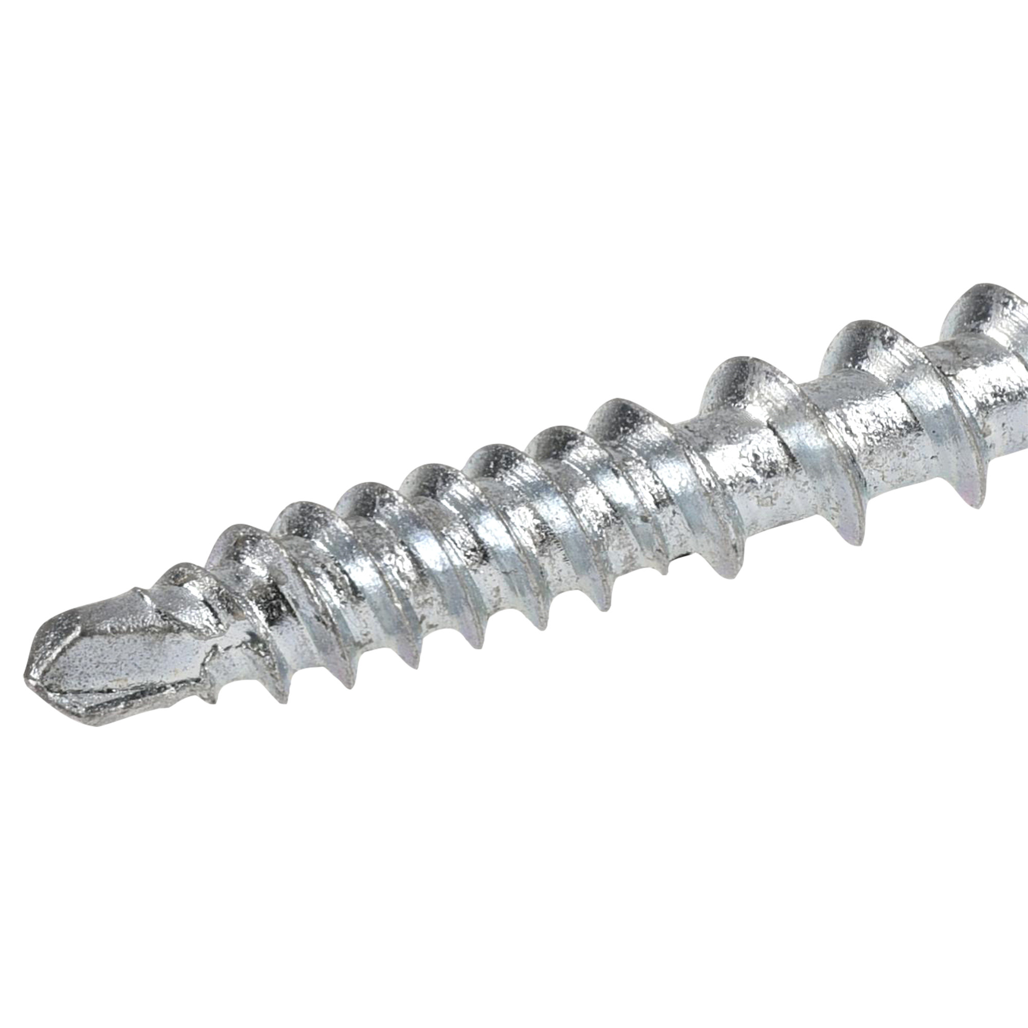 Power Pro Silver Self Drilling Metal-to-Wood Roofing Screws (#10 x 3 in.) - 250 pc