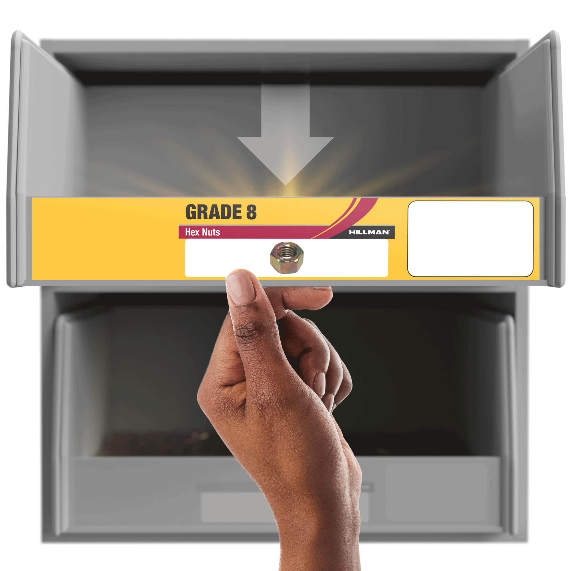 Hillman Grade 8 Coarse Hex Nuts 1/2 in.-13