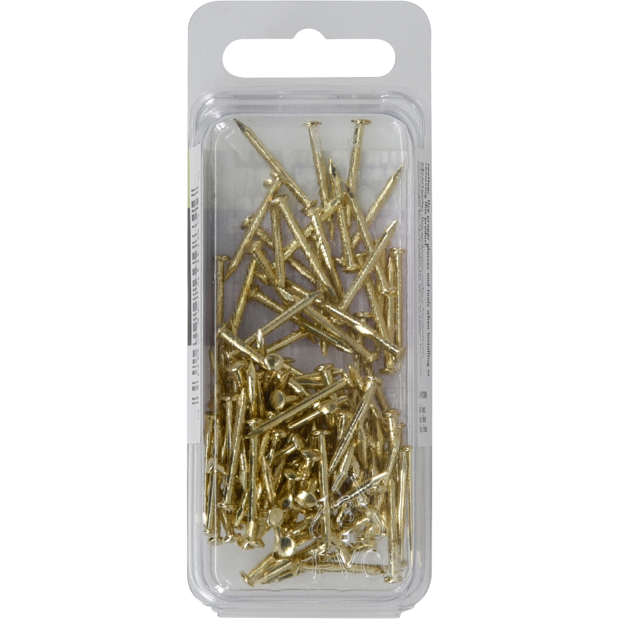 Hillman Brass Plated Escutcheon Pins (3/4 in. x 16GA) - 1.5 oz.