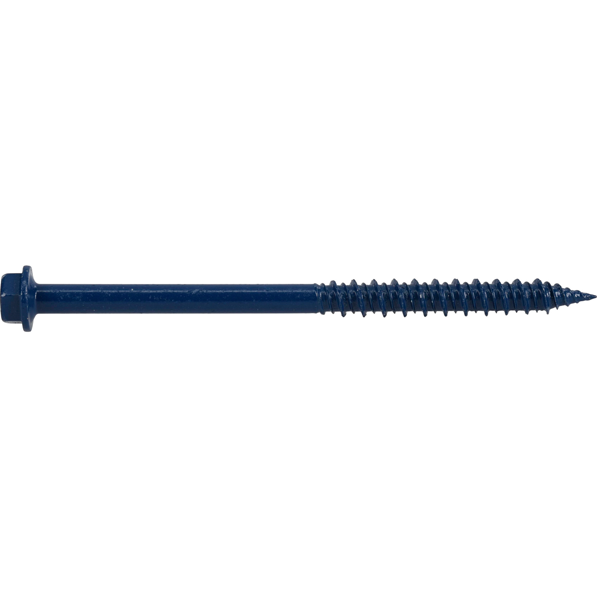 Power Pro Blue Hex Washer-Head Concrete Screw Anchor (1/4 in. x 3-3/4 in.) - 10 pc