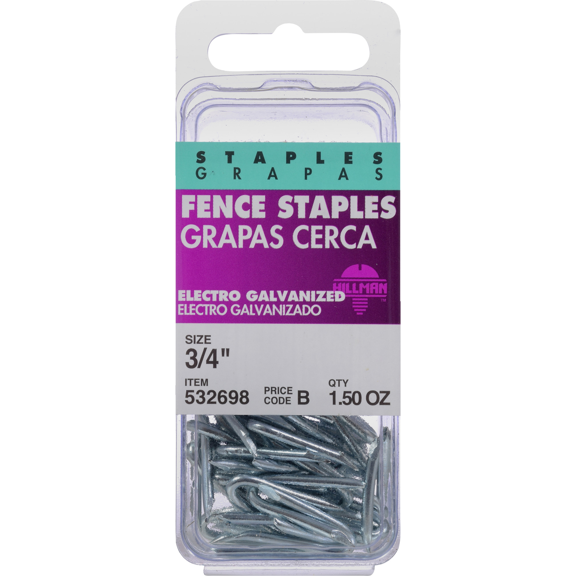 Hillman Fas-n-Tite Poultry Net Staples (3/4 in.) - 1.5 oz