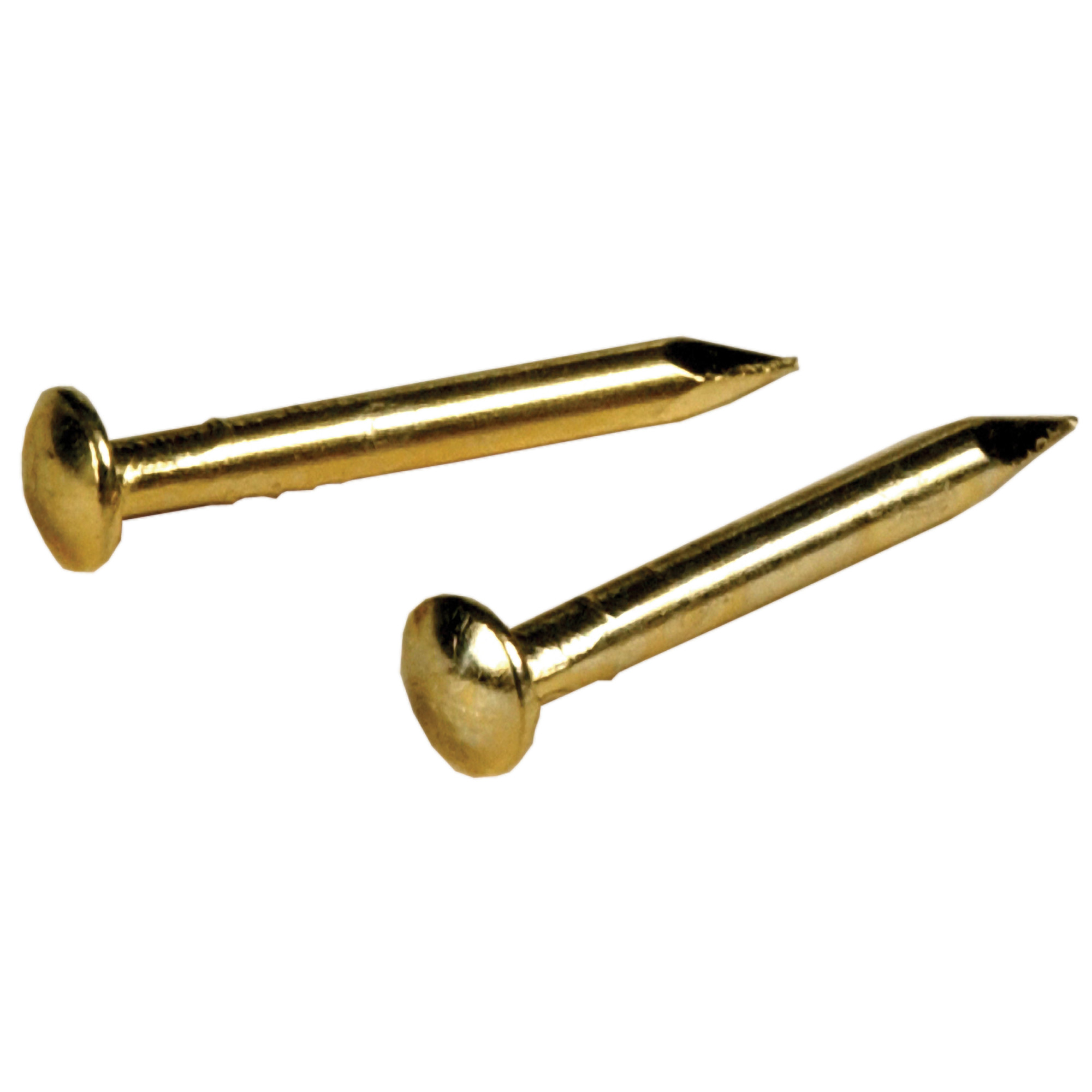 Anchor Wire Linoleum Nails - Brass Plated (5/8 in. x 16GA) - 1.5 oz.