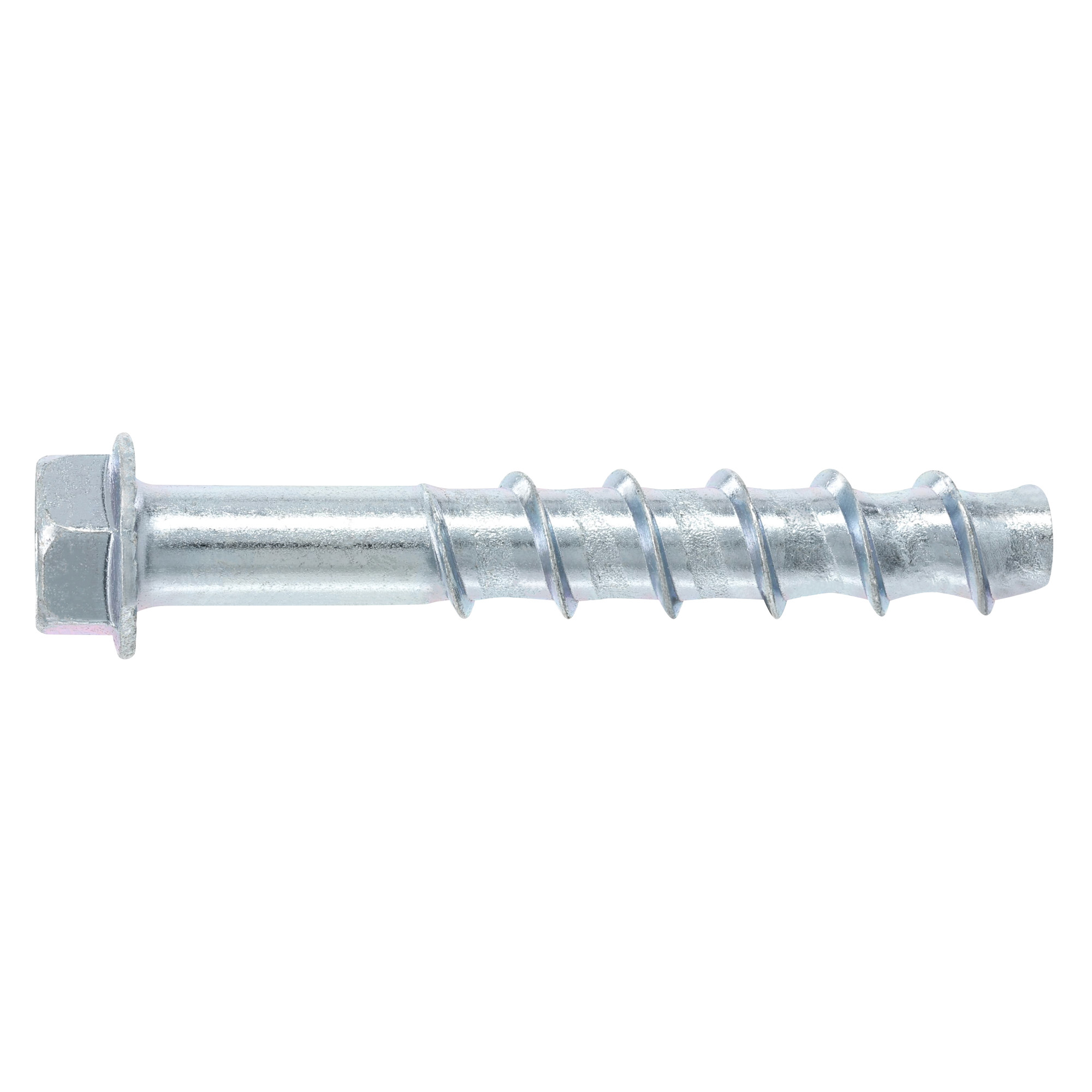 Power Pro Zinc Hex Washer Head Screw-Bolt+ Anchors (3/8 in. x 3 in.) - 50 pc