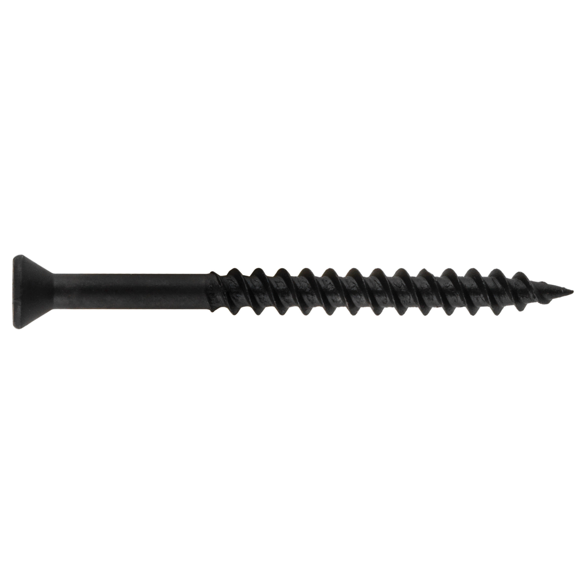 Hillman Square Drive Black Phosphate Trim Screws (#8 x 3 in.) - 1lb Box