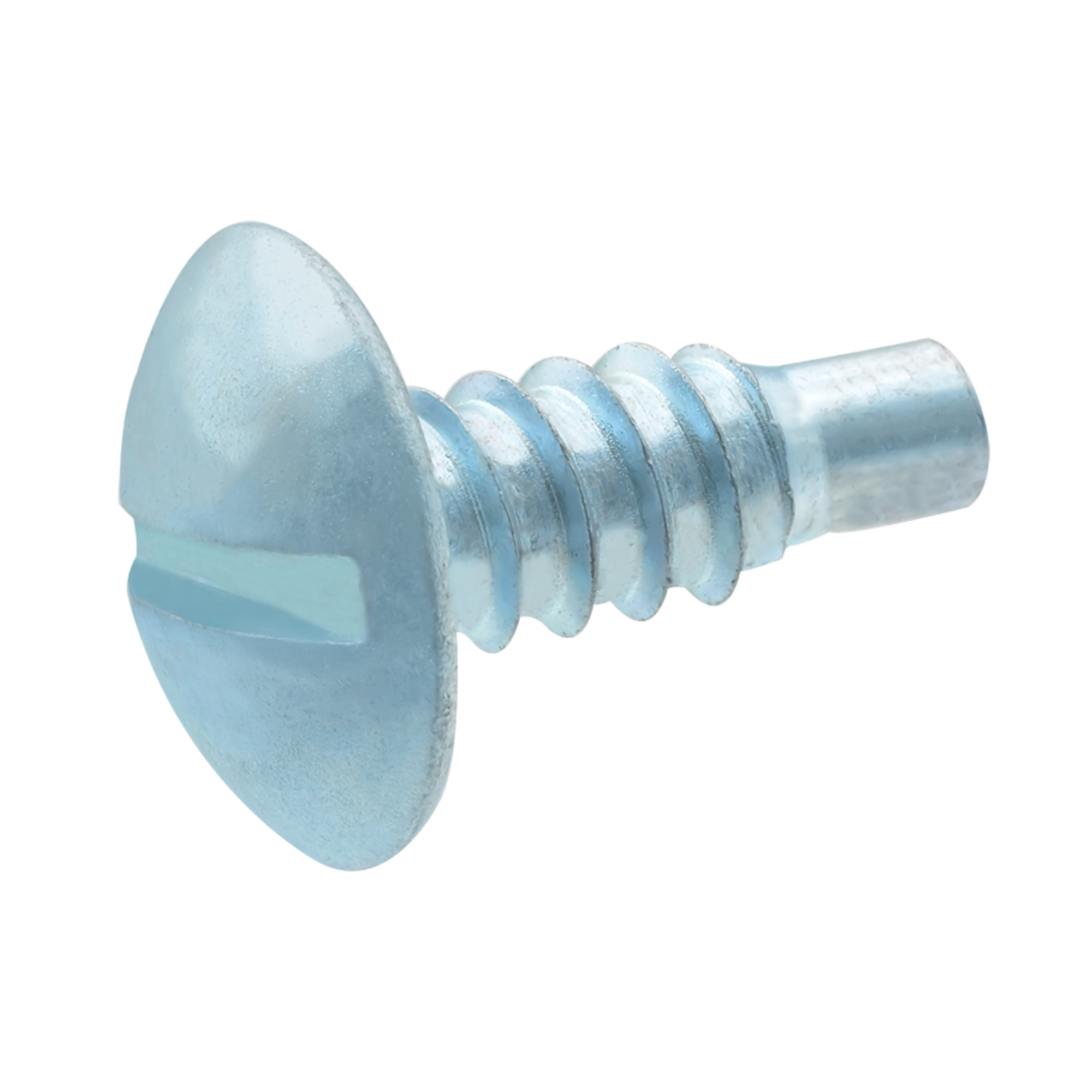 Hillman Slotted Truss Zinc License Plate Screws (#14 x 5/8 in.) - 15 pc