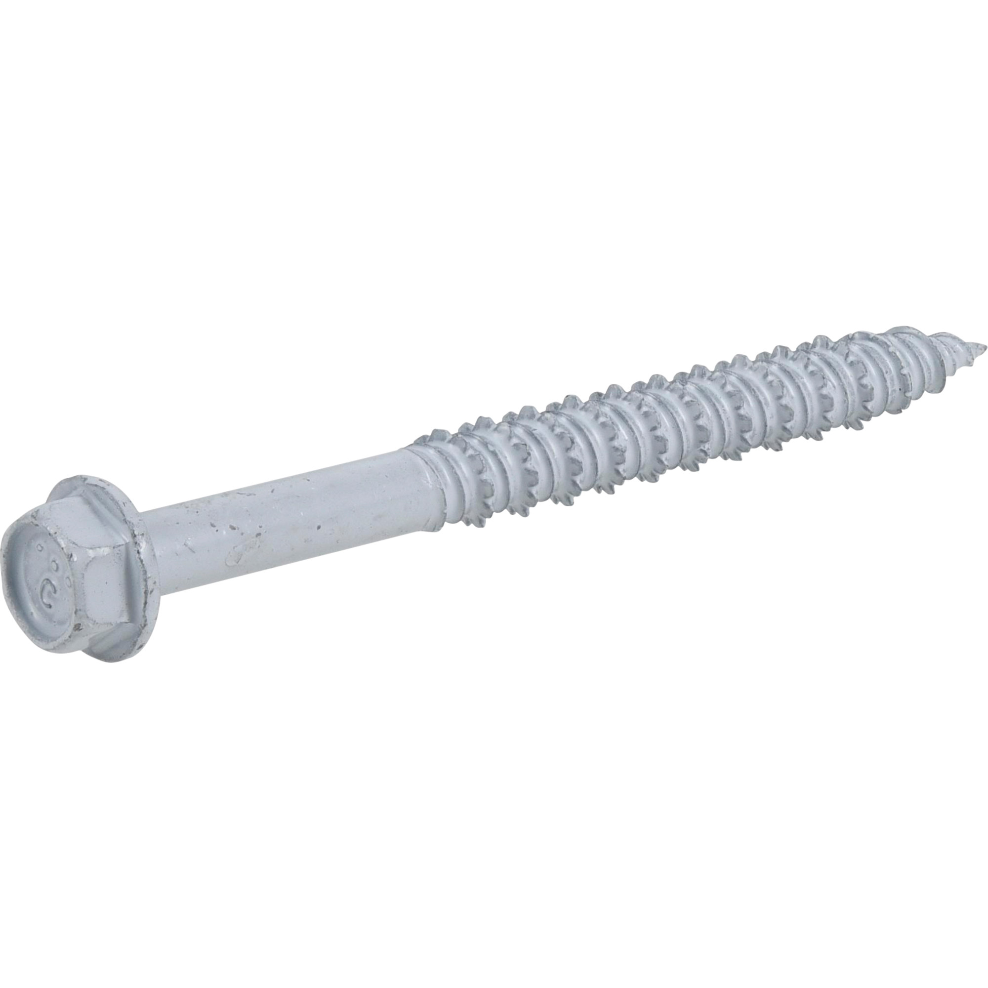 Power Pro White Hex Washer-Head Concrete Screw Anchor (1/4 in. x 2-3/4 in.) - 100 pc