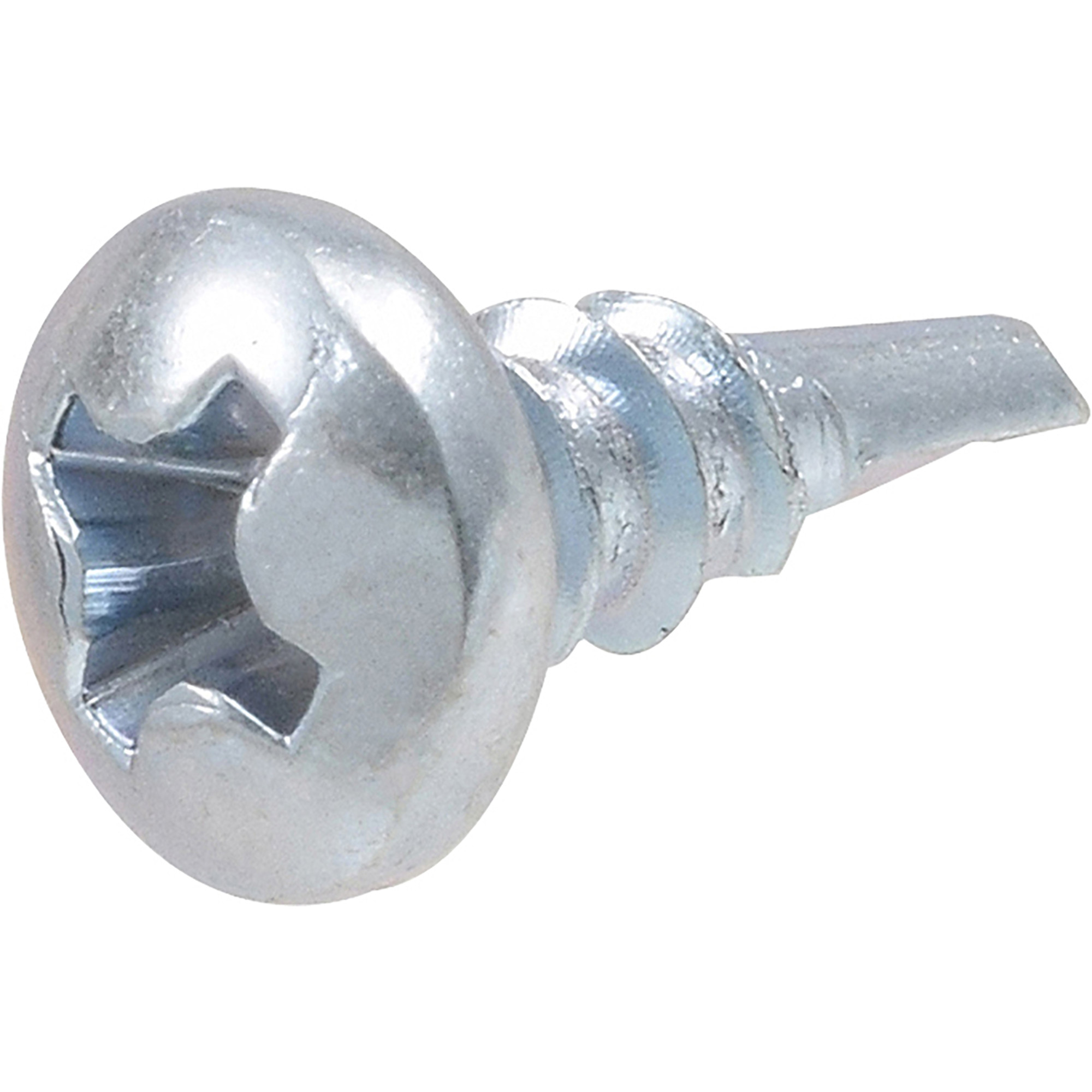 Hillman Zinc Pan Head Phillips Self Drilling Screws (#6-20 x 3/8 in.)