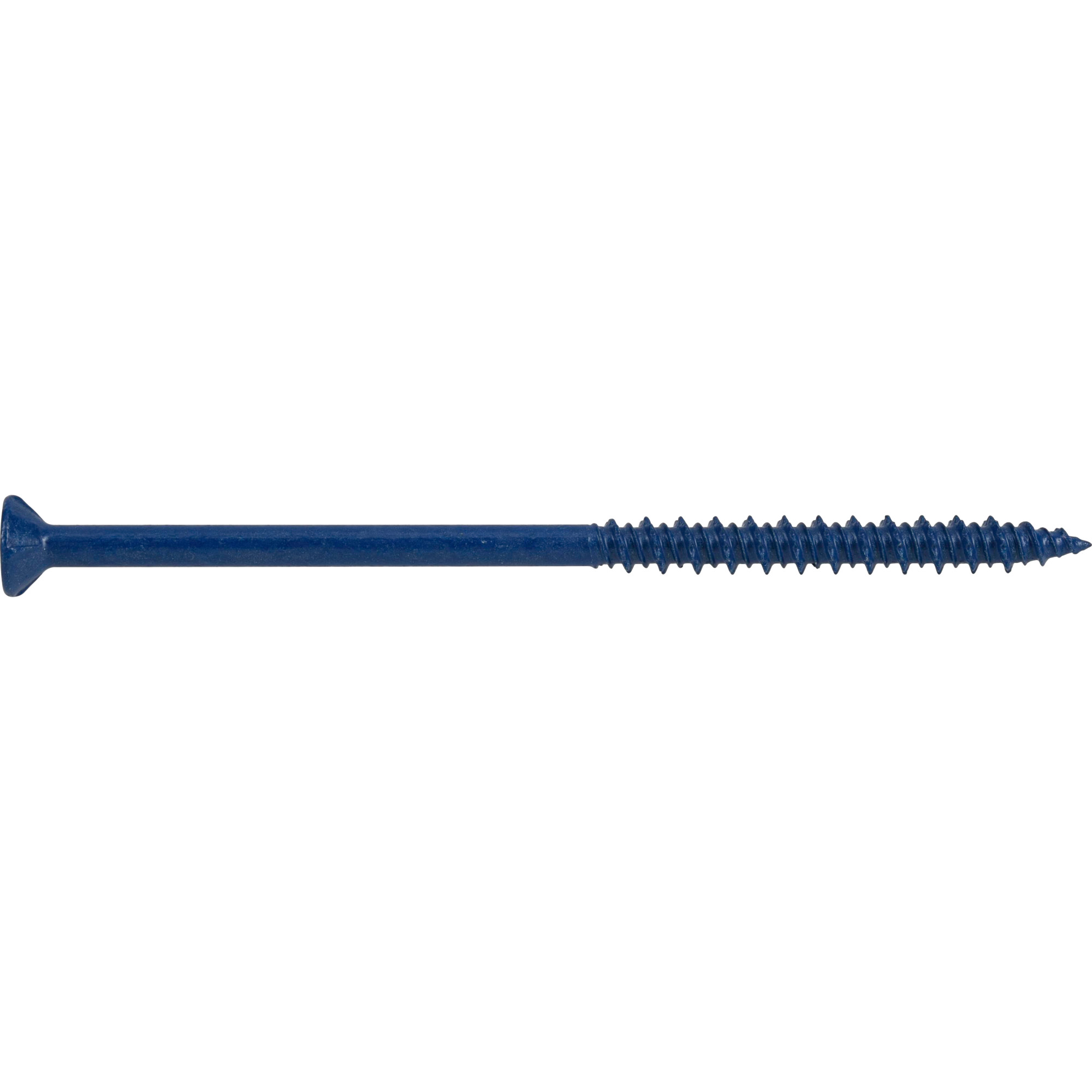 Power Pro Blue Flat-Head Concrete Screw Anchor (3/16 in. x 4 in.) - 100 pc