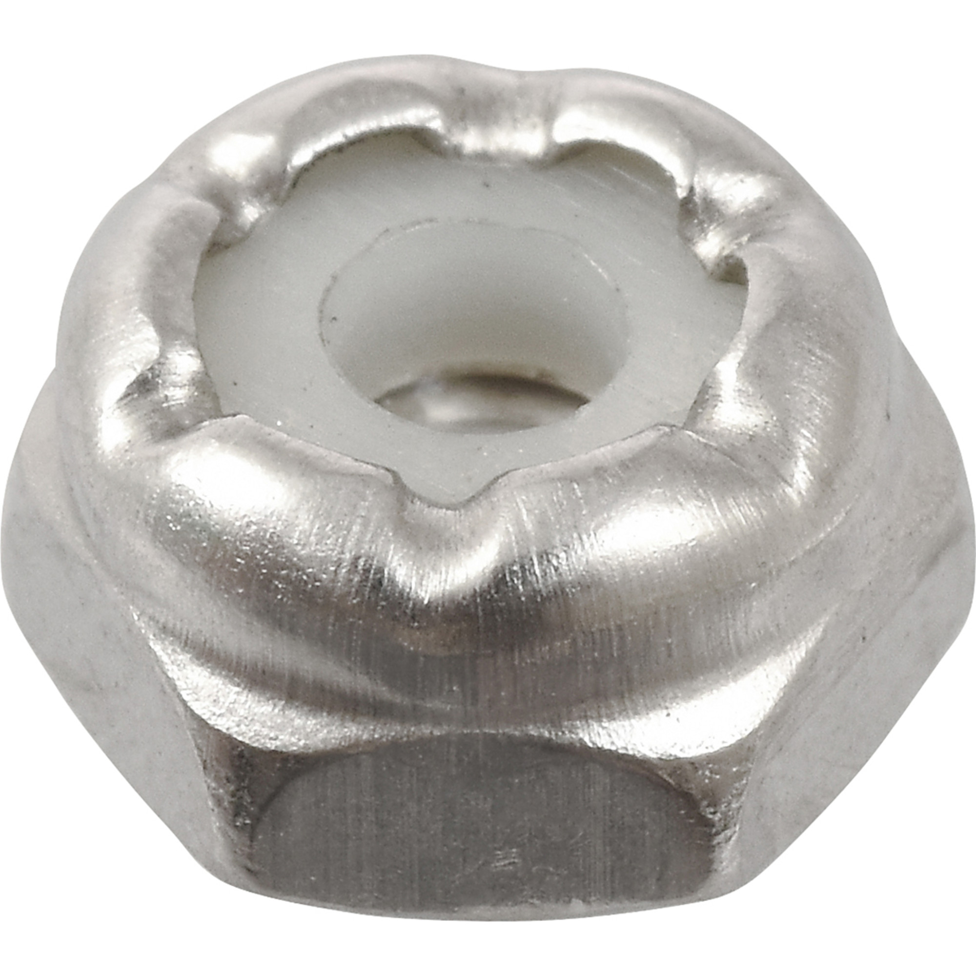 Hillman 18-8 Stainless Steel Nylon Insert USS Coarse Stop Nut #4-40