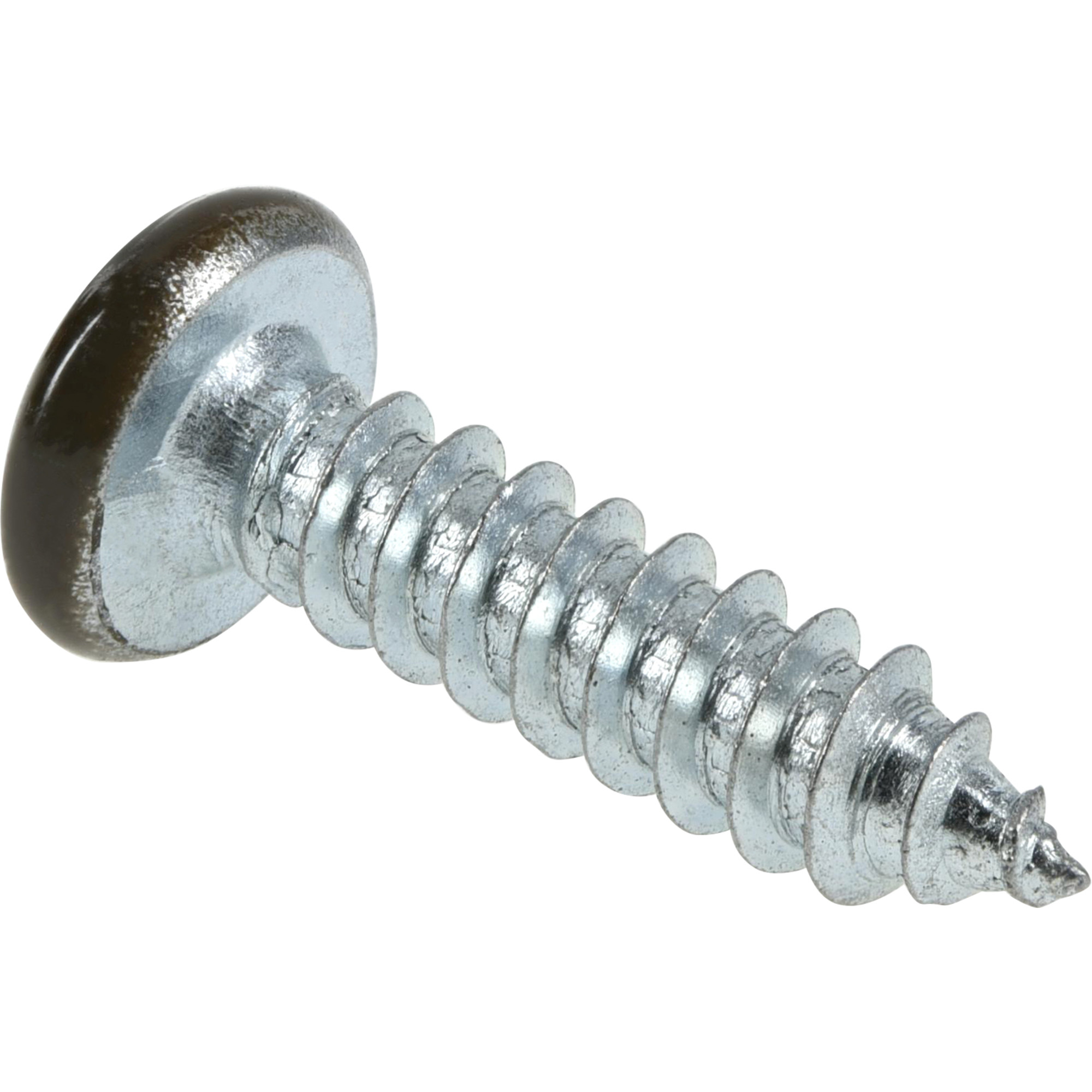 Hillman Brown Pan-Head Phillips Sheet Metal Screws (#10 x 3/4 in.) - 100 pc