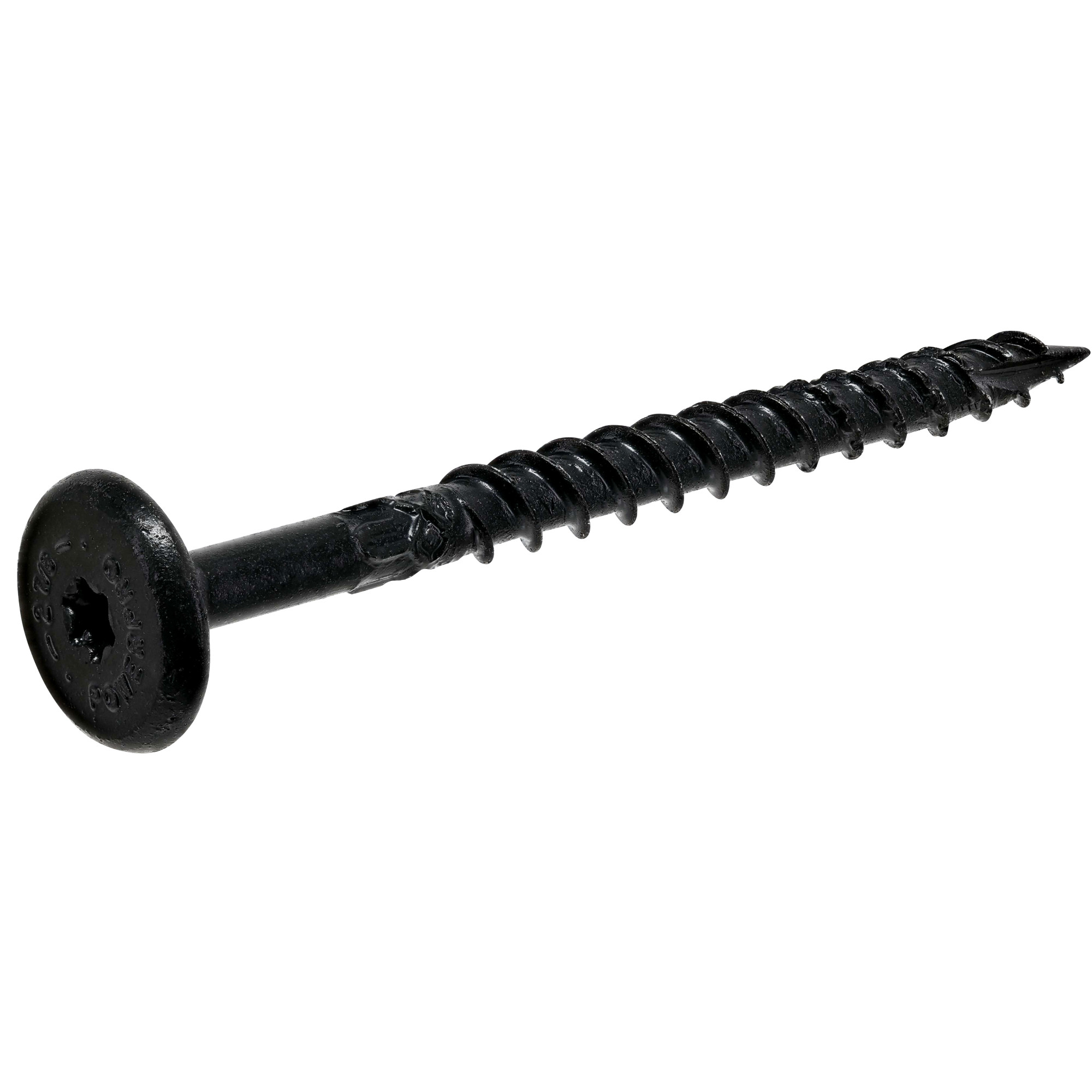 Power Pro Black Lumber-Tite Structural Screws (1/4 in. x 2-7/8 in.) - 45 pc