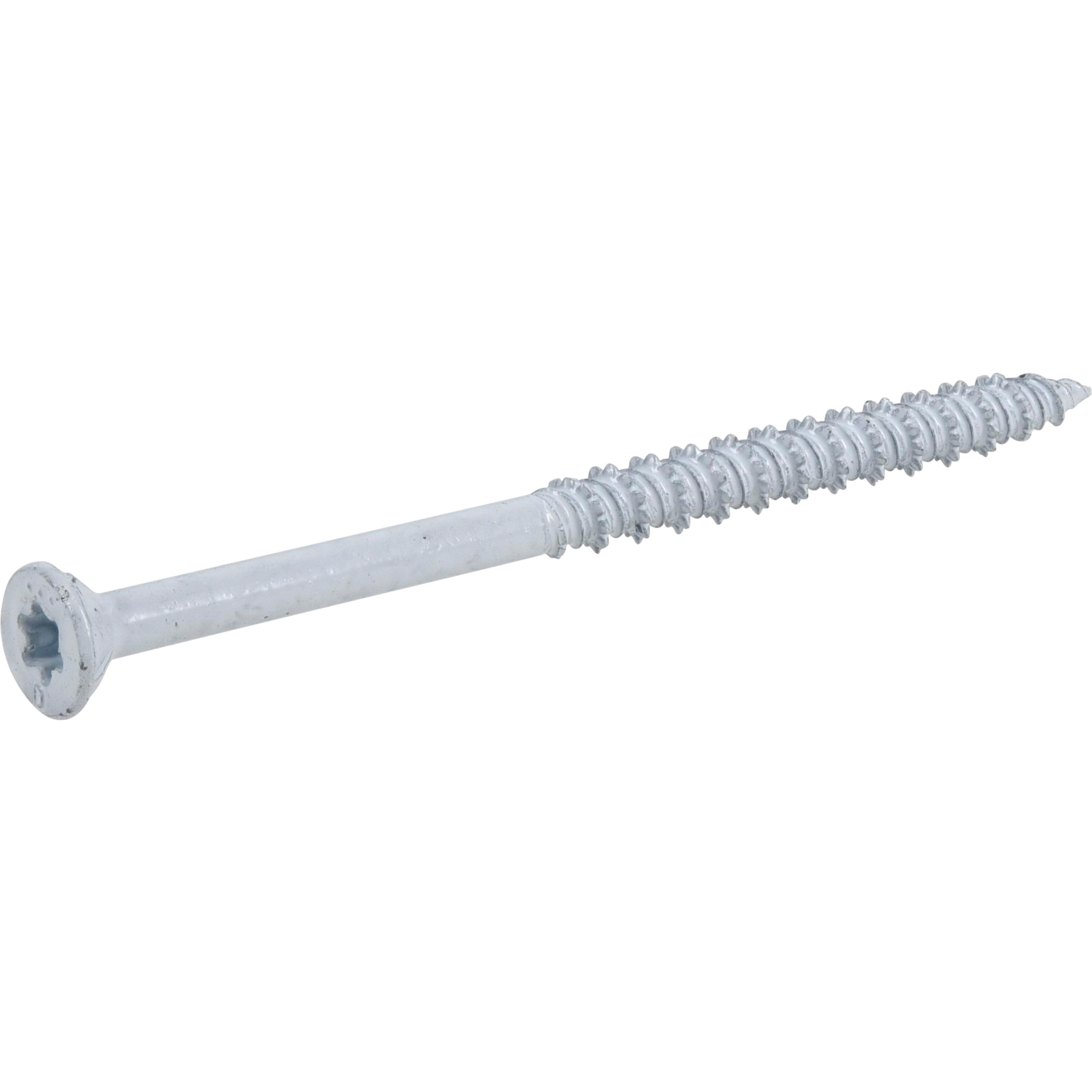 Power Pro White Flat-Head Concrete Screw Anchor (3/16 in. x 3-1/4 in.) - 100 pc