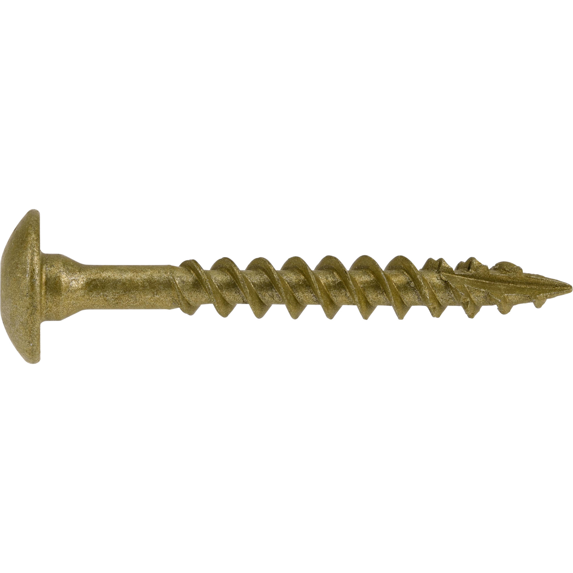 Power Pro Bronze Star Drive Construction Lag Screws (1/4 in.-20 x 2 in.) - 50 pc