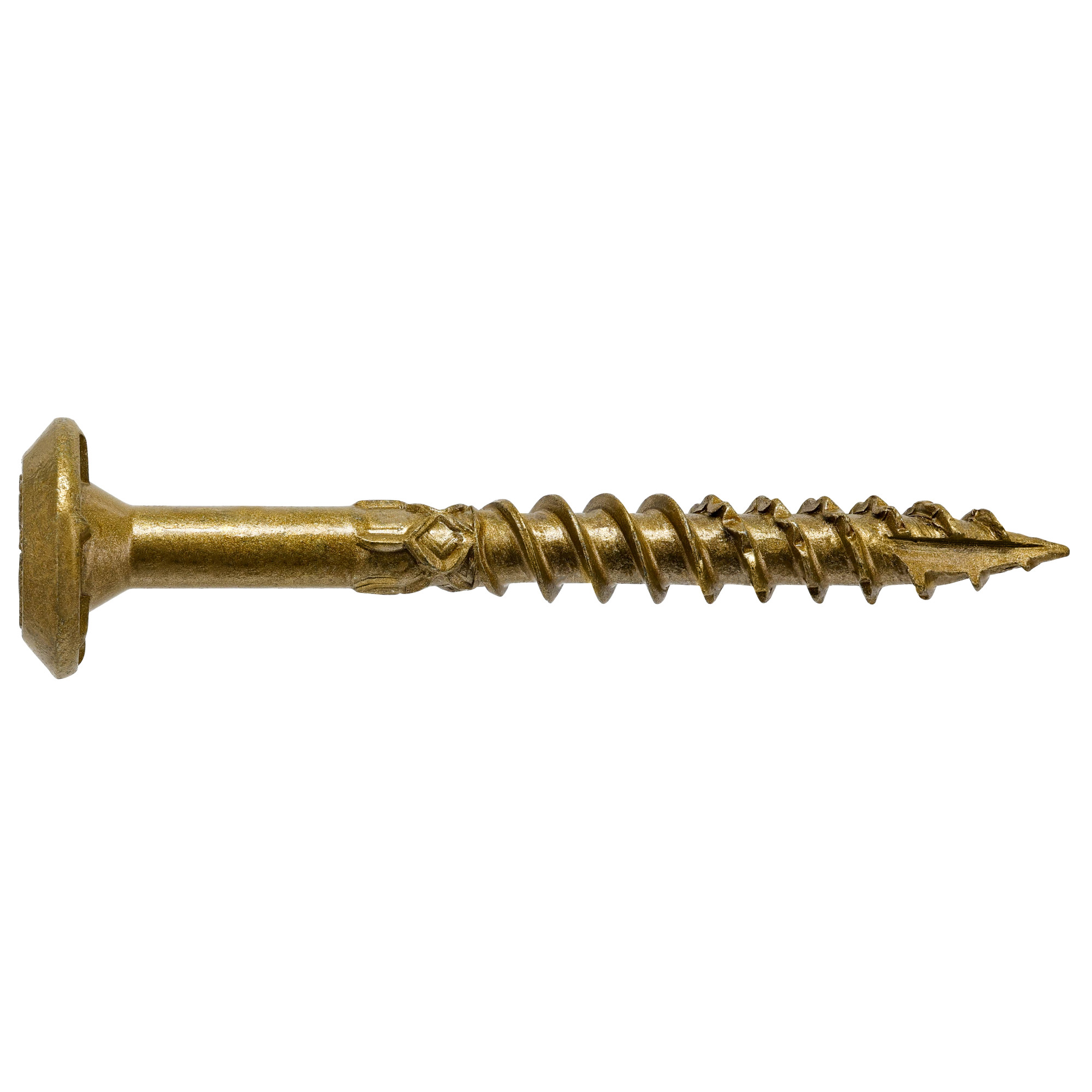 Power Pro Bronze Structural Lag Screws (5/16 in. x 3-1/2 in.) - 40 pc