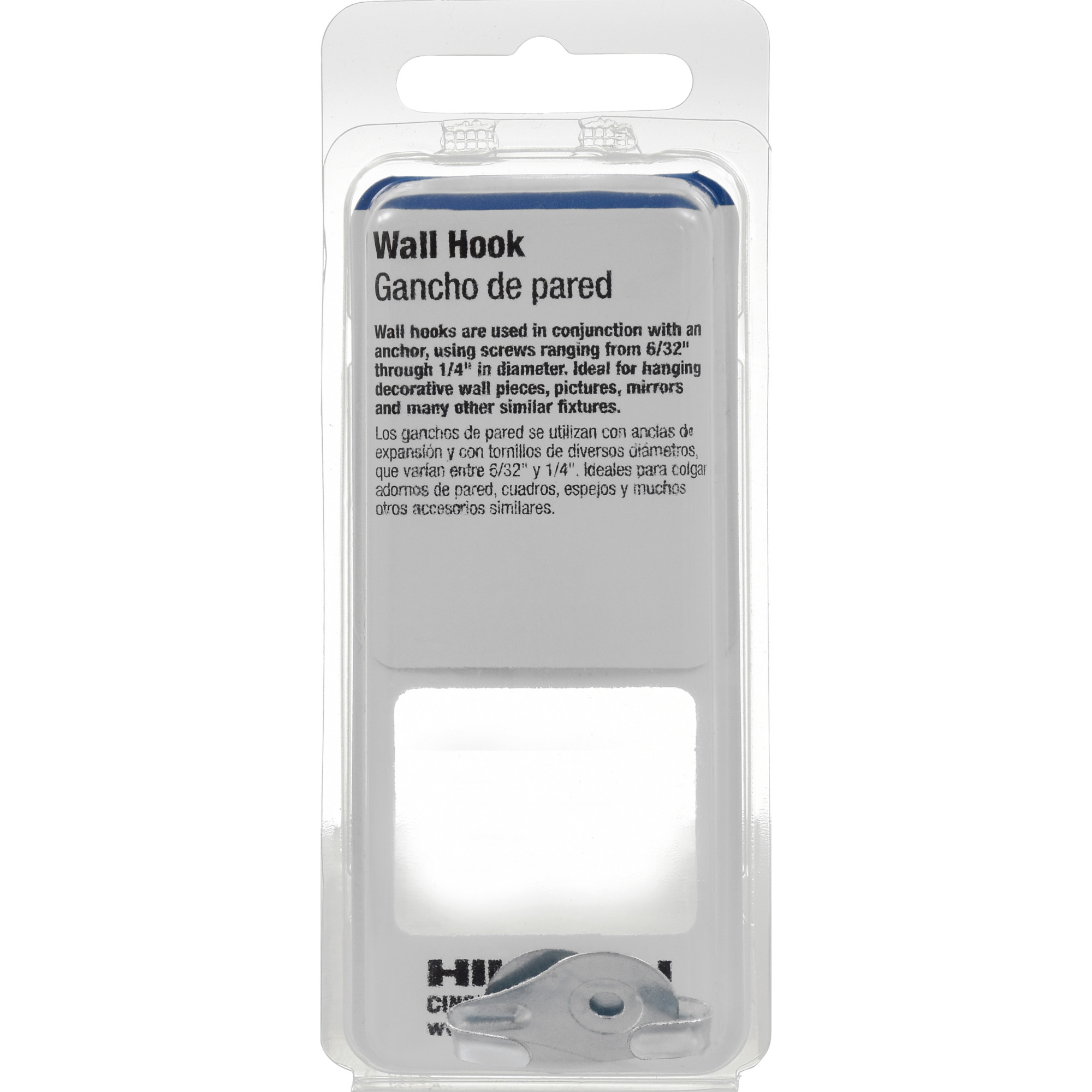 Hillman Utility Wall Hook - 2 pc