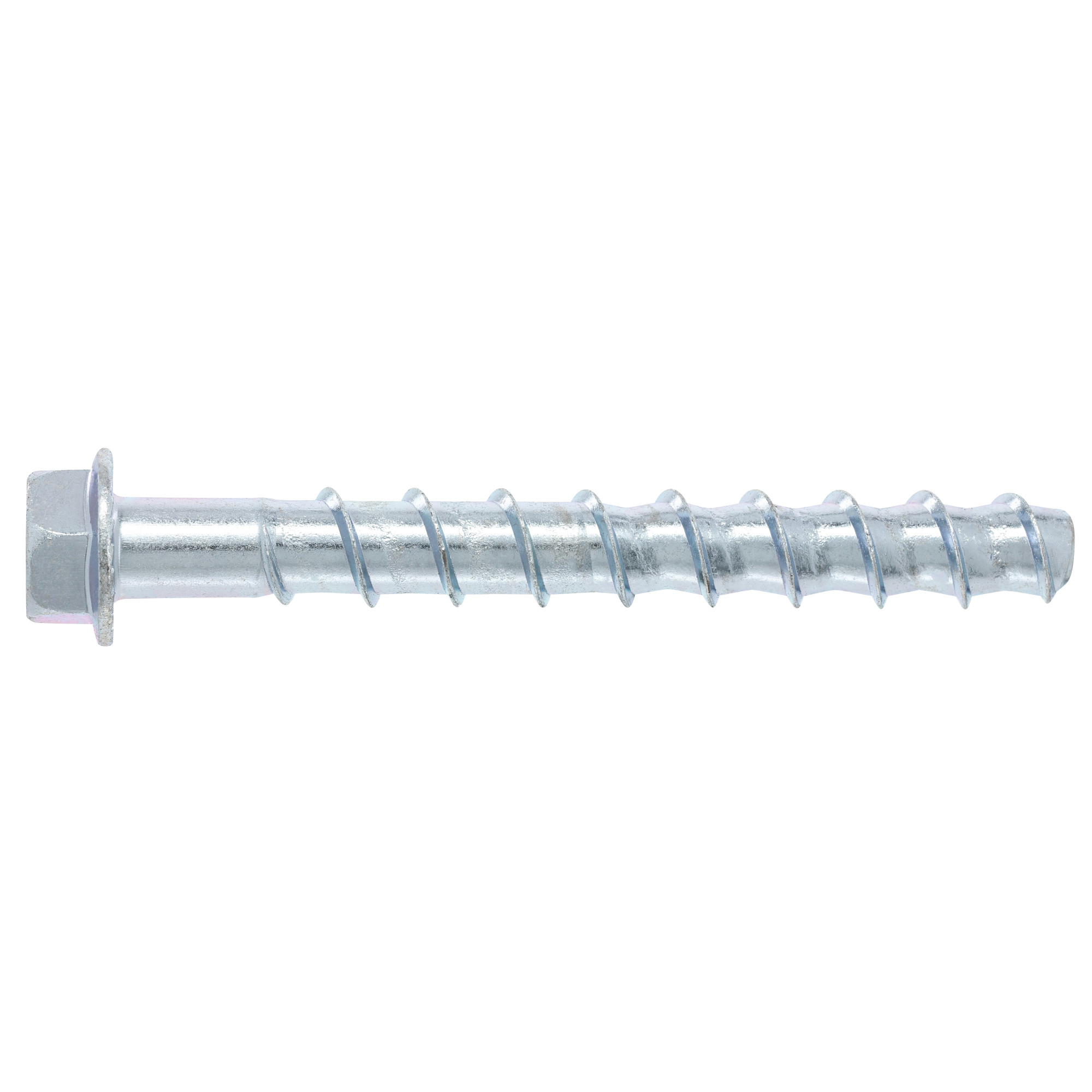 Power Pro Zinc Hex Washer Head Screw-Bolt+ Anchors (1/2 in. x 5 in.) - 25 pc