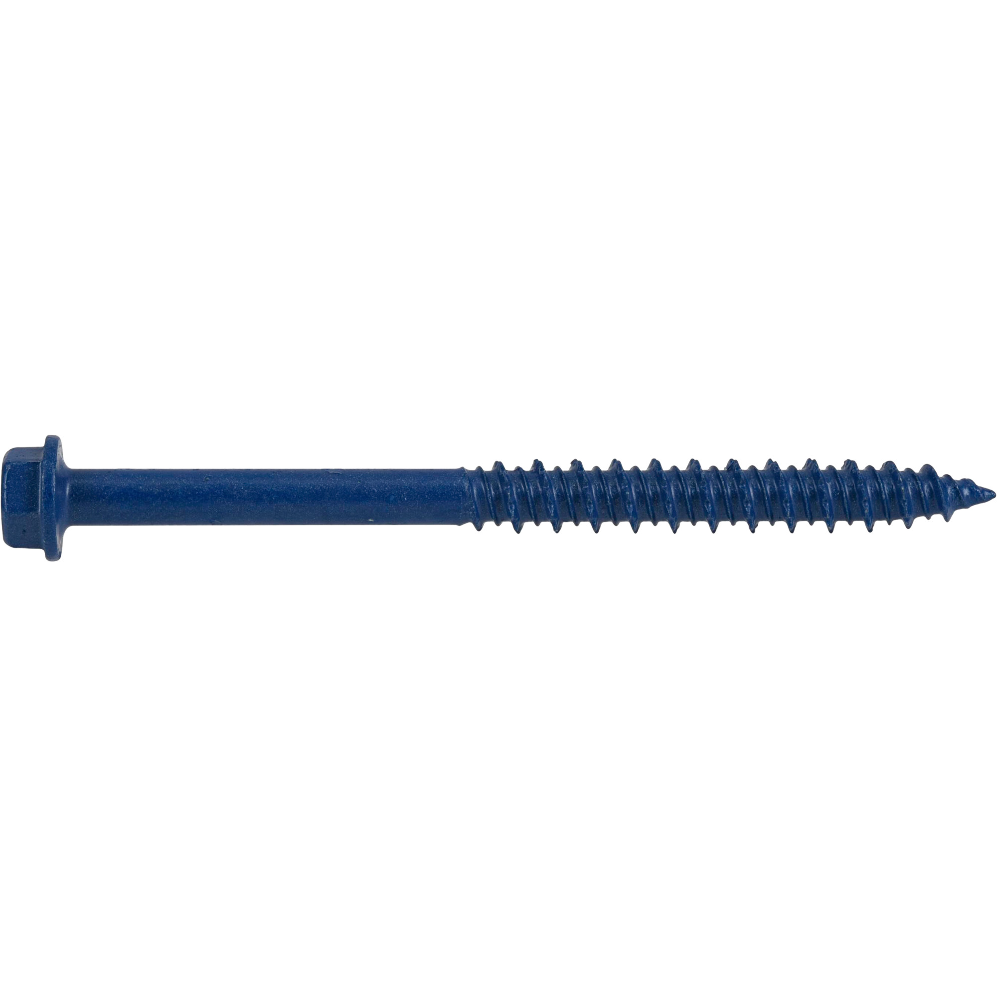 Power Pro Blue Hex Washer-Head Concrete Screw Anchor (1/4 in. x 3-1/4 in.) - 10 pc