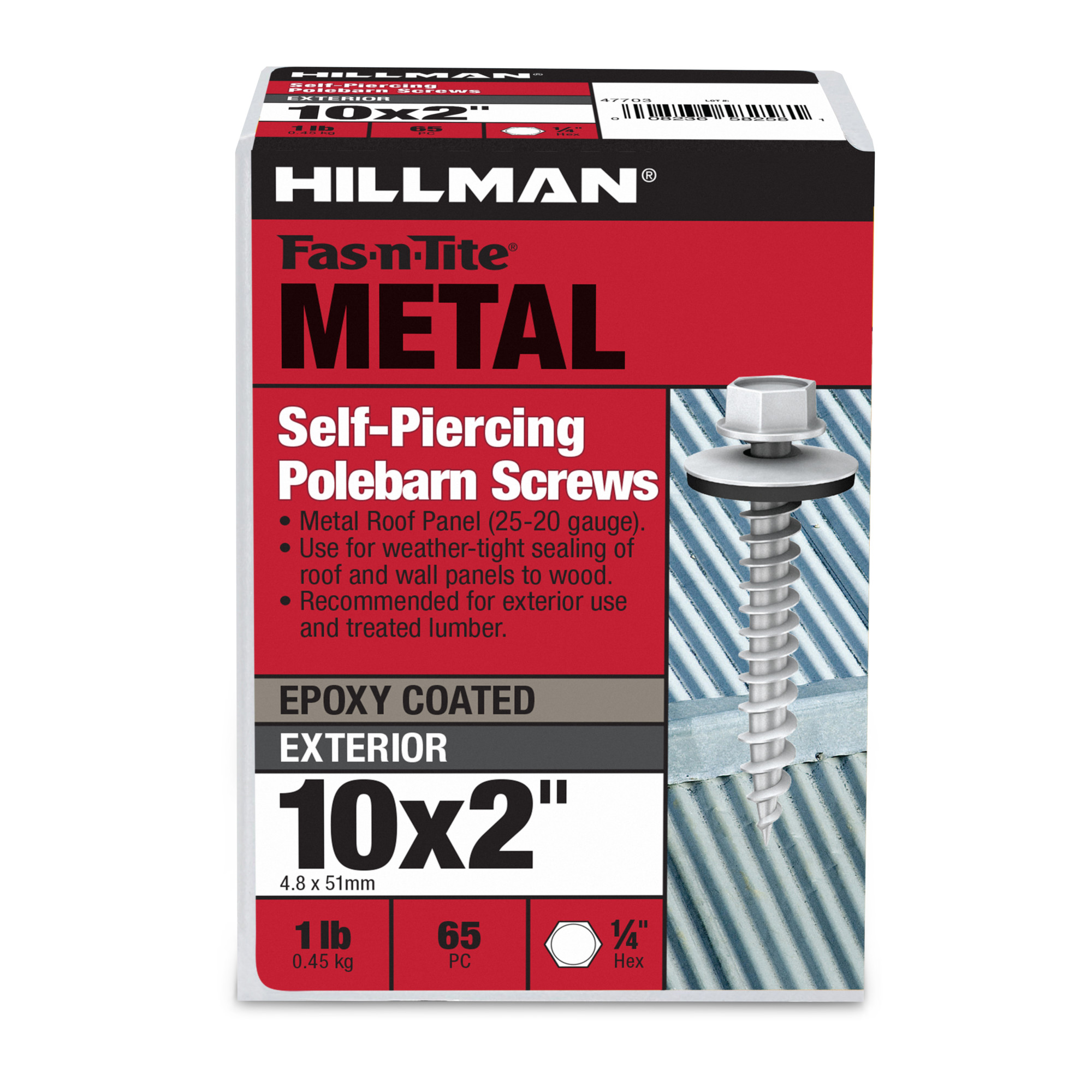 Hillman Self-Piercing Sheeter Screws (#10 x 2 in.)