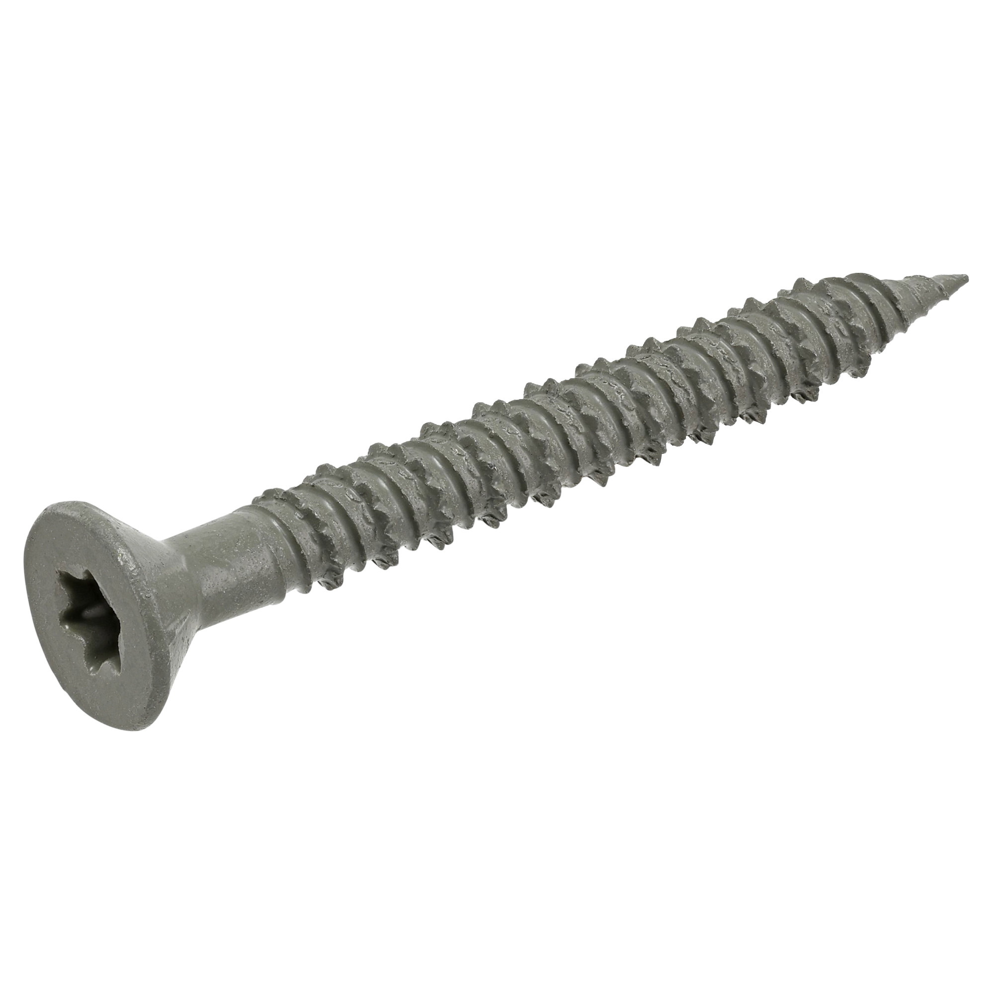 Power Pro 410 Stainless Flat Concrete Screw Anchor (1/4 in. x 2-1/4 in.) 100 pc