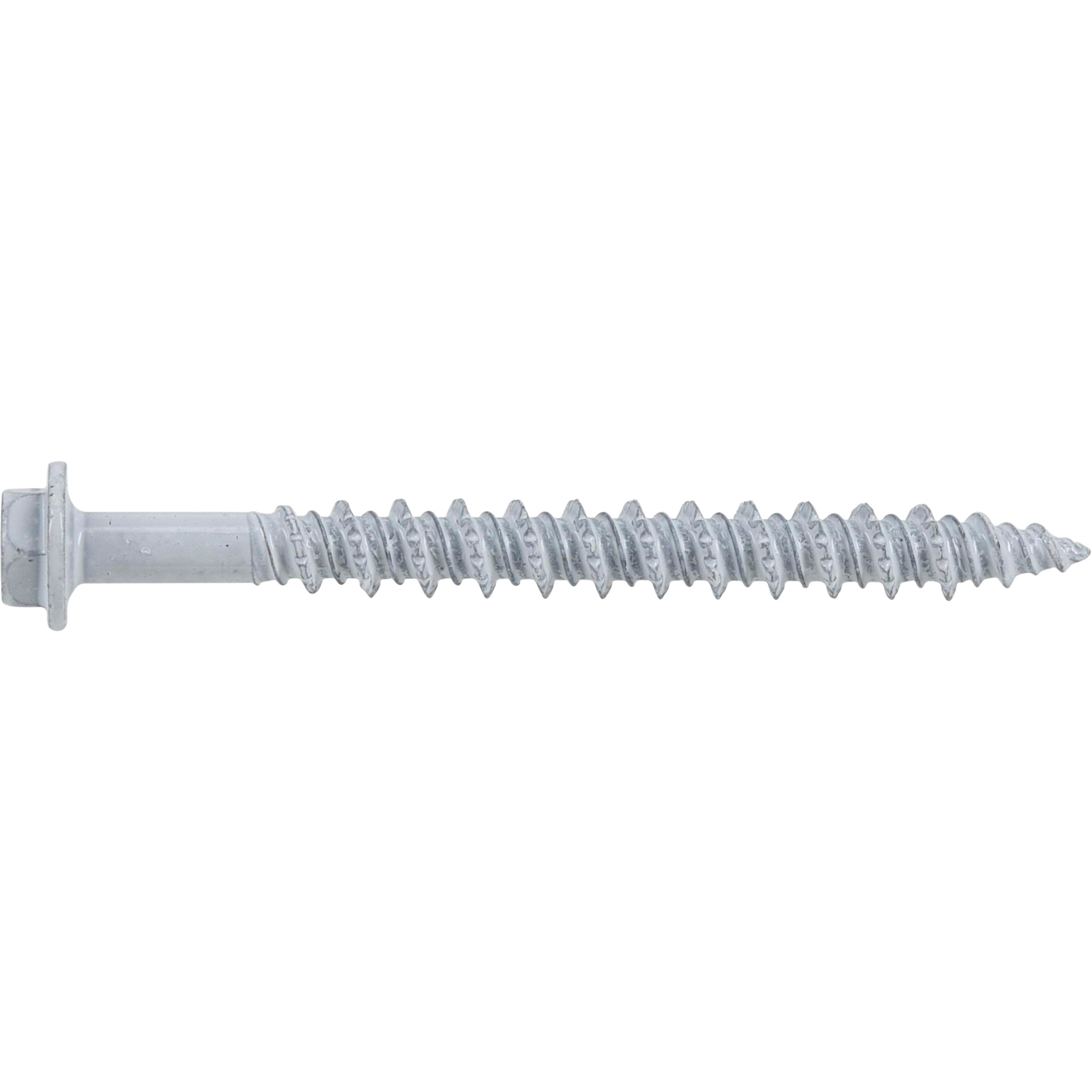 Power Pro White Hex Washer-Head Concrete Screw Anchor (3/16 in. x 2-1/4 in.) - 20 pc