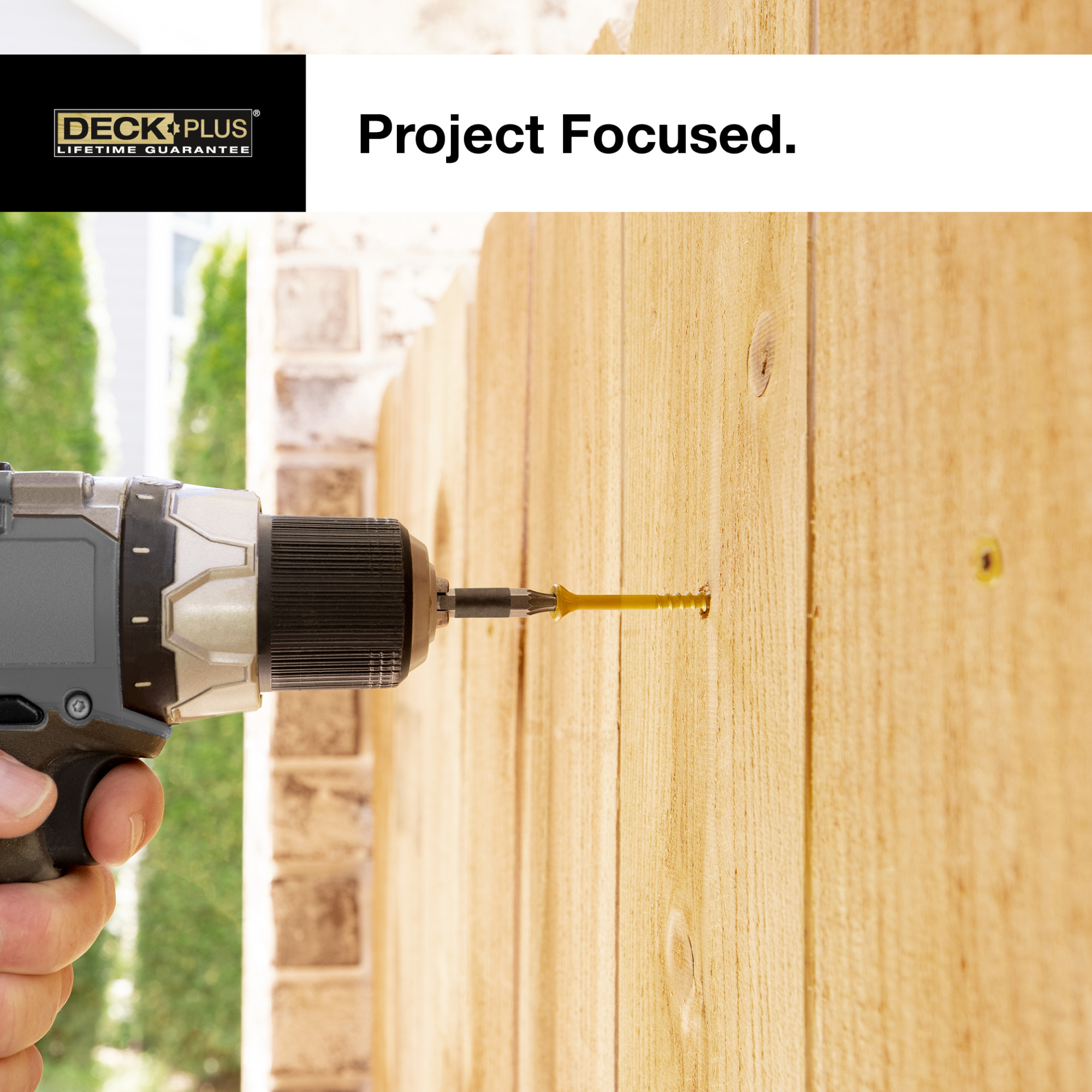 Deck Plus Black Deck Screws (#8 x 1-5/8 in.)