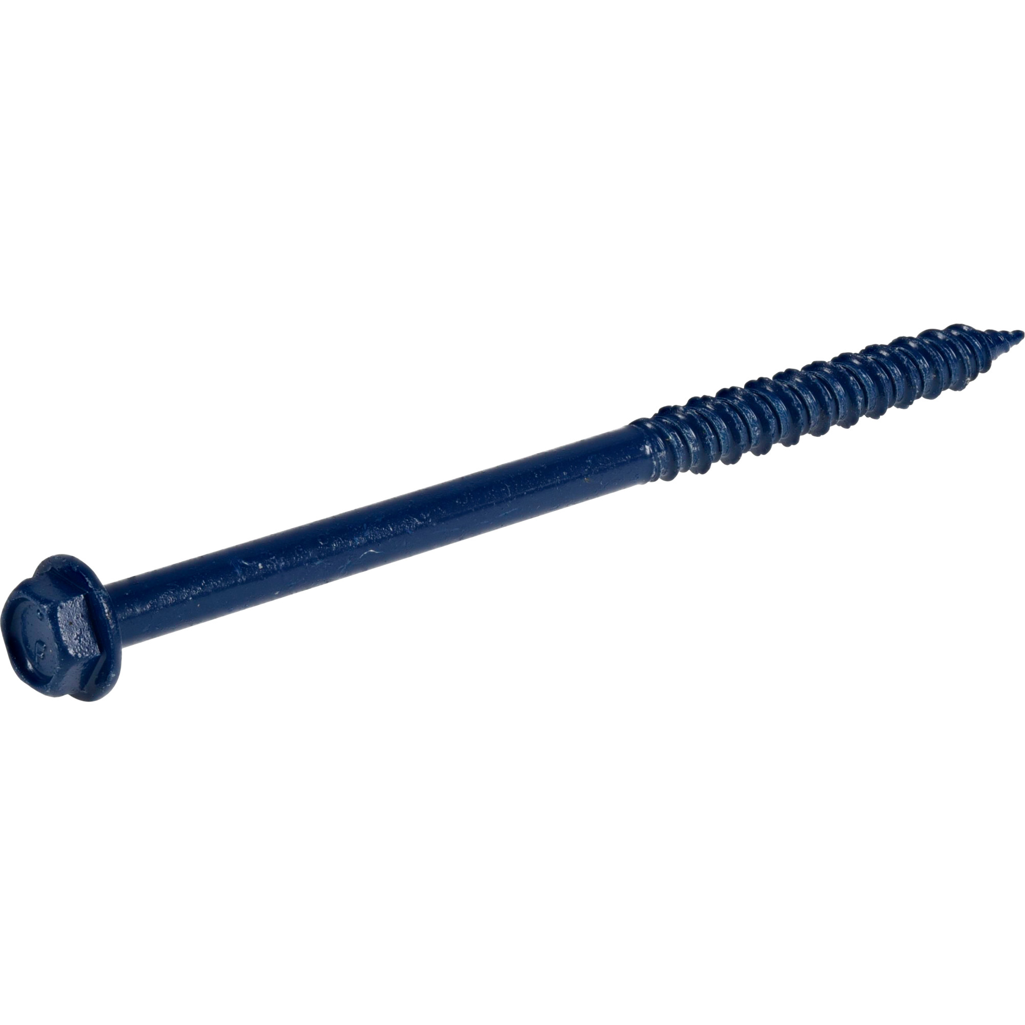 Power Pro Blue Hex Washer-Head Concrete Screw Anchor (1/4 in. x 4 in.) - 100 pc
