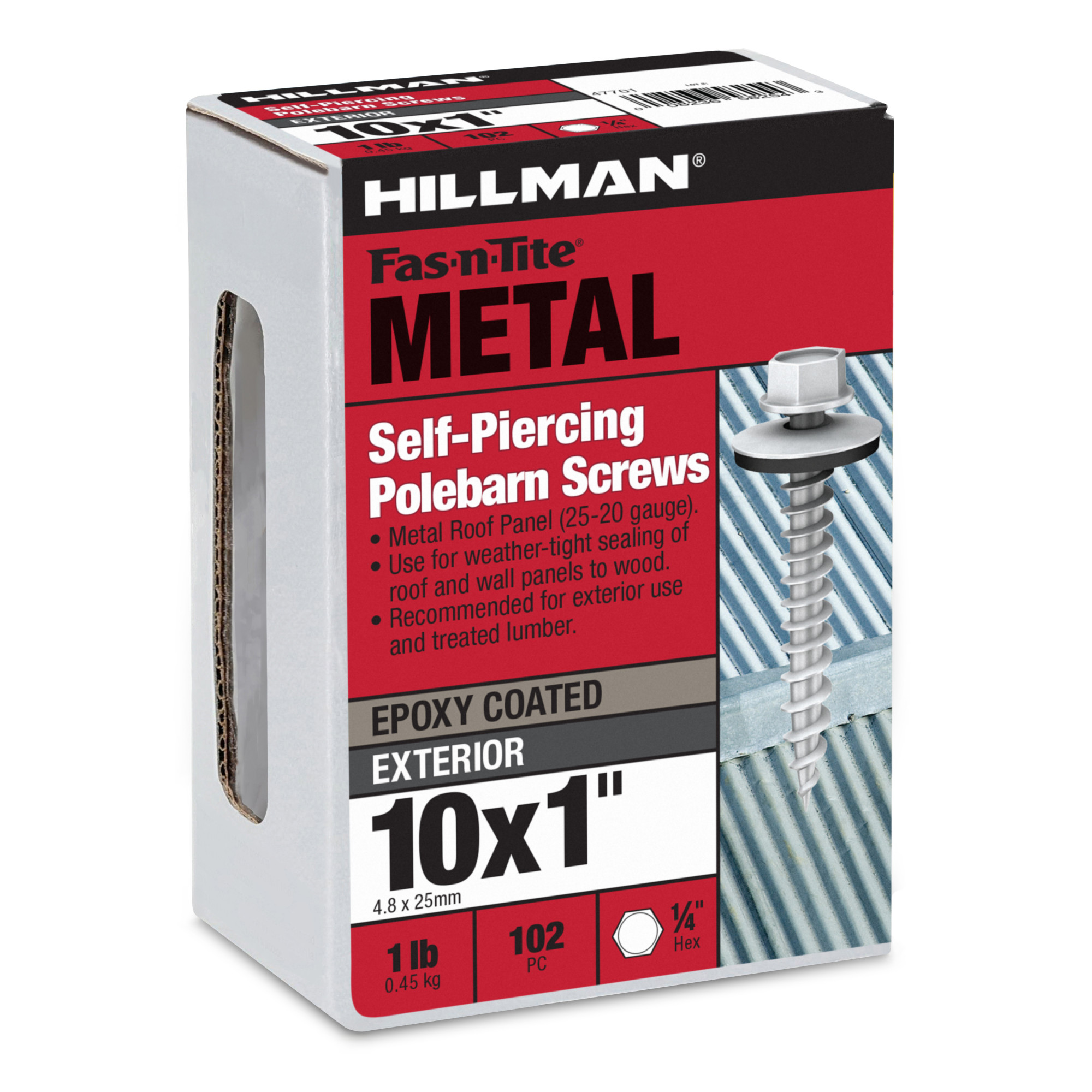 Hillman Self-Piercing Sheeter Screws (#10 x 1 in.)