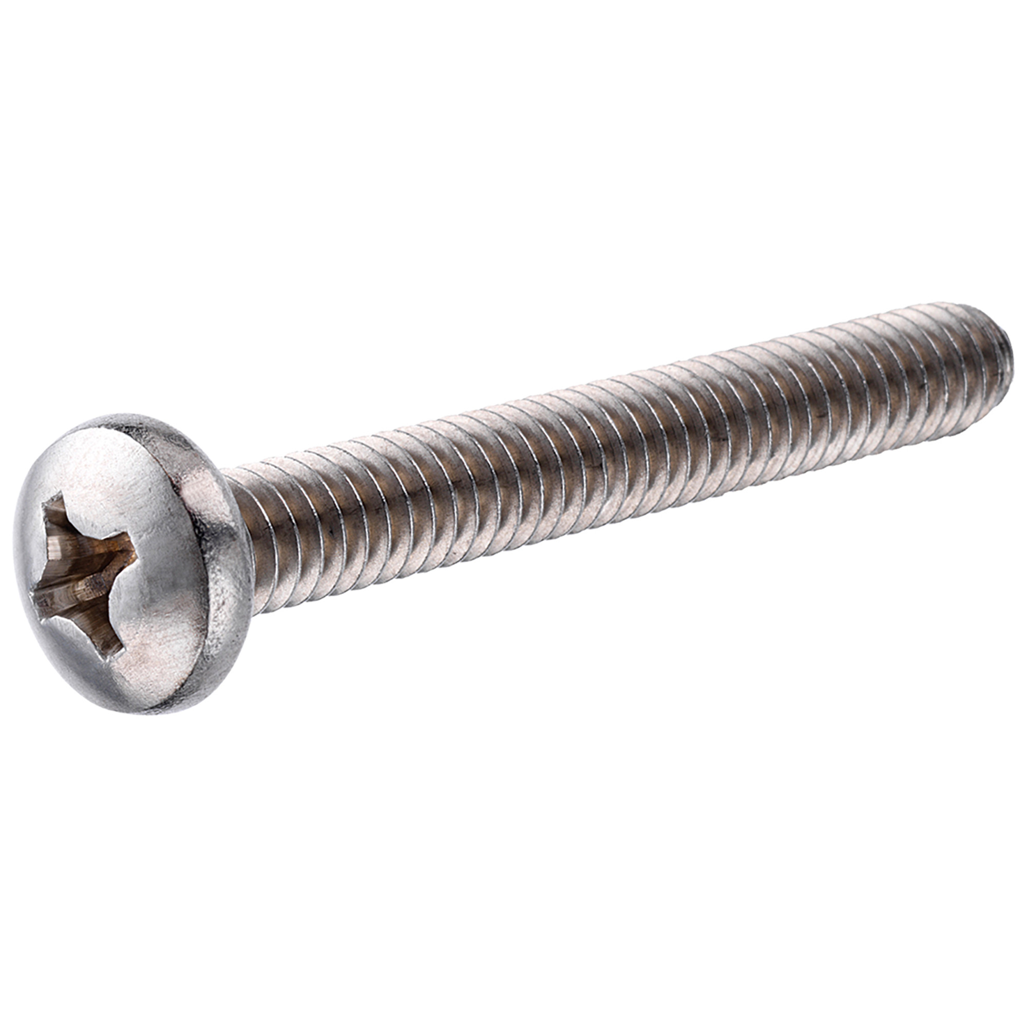Hillman 18-8 Stainless Steel Pan Head Phillips Machine Screw #10-24 x 3/4 in.