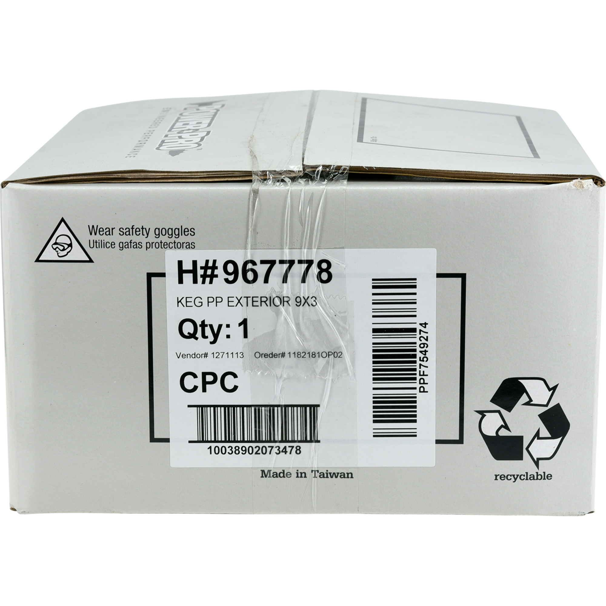 Power Pro Premium Bronze Exterior Wood Screws (#9 x 3 in.) - 2000 pc