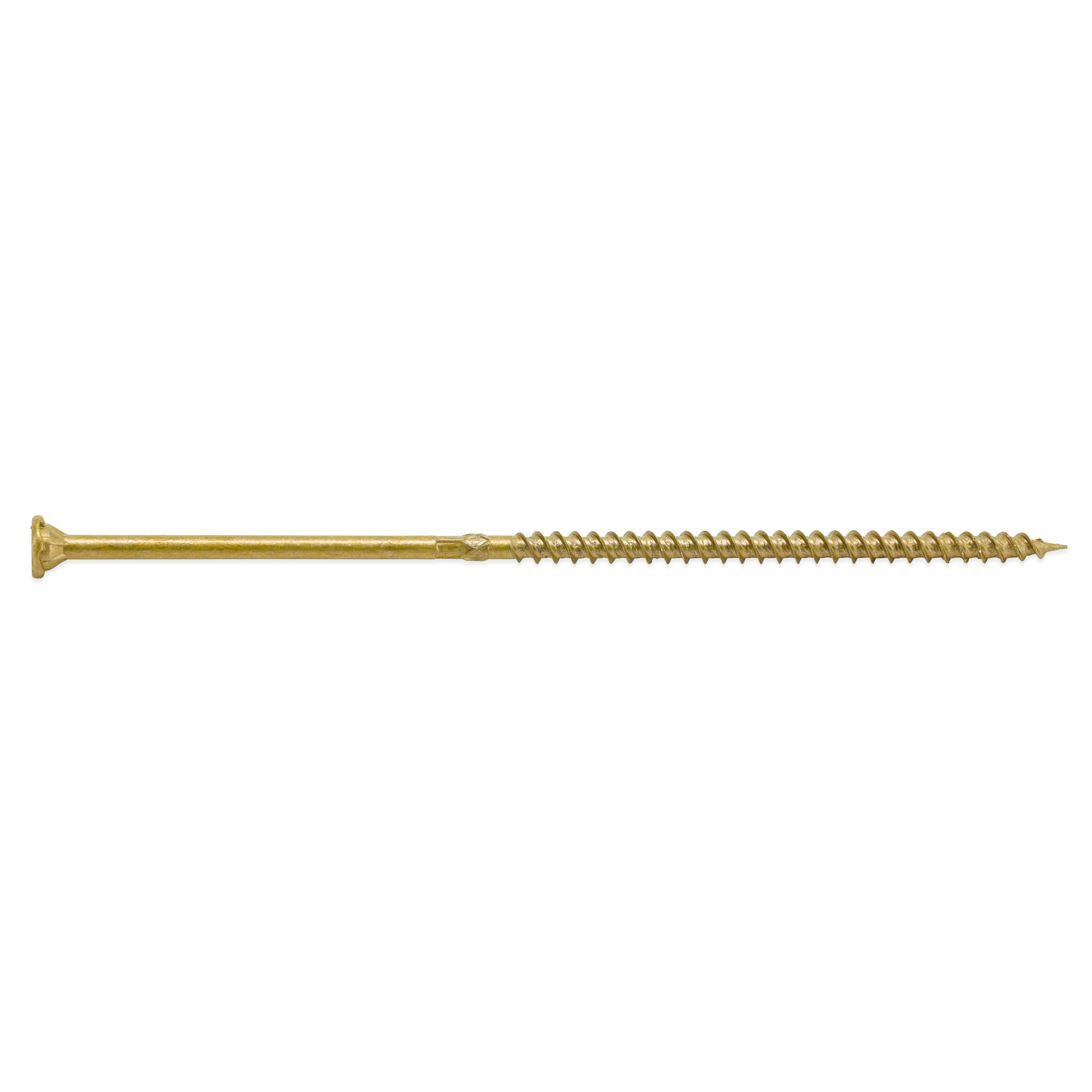 Power Pro Premium Exterior Wood Screws (#10 x 6 in.) - 162 pc