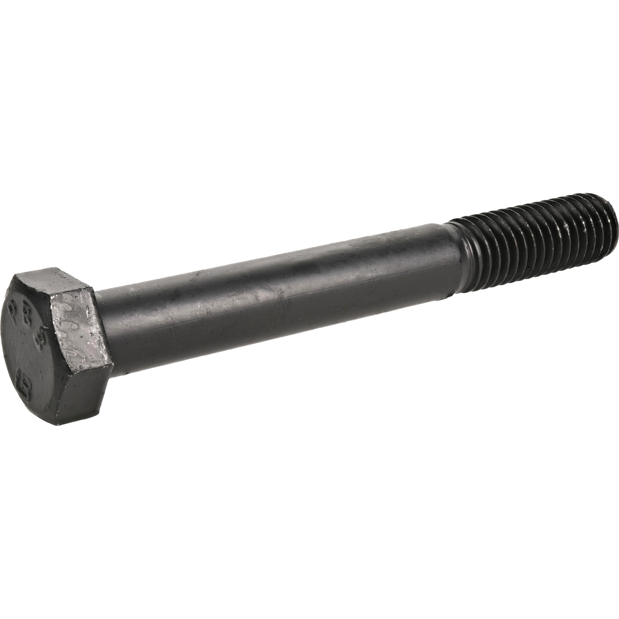 Deck Plus Black Coated Hex Bolts 1/2 in.-13 x 4 in.