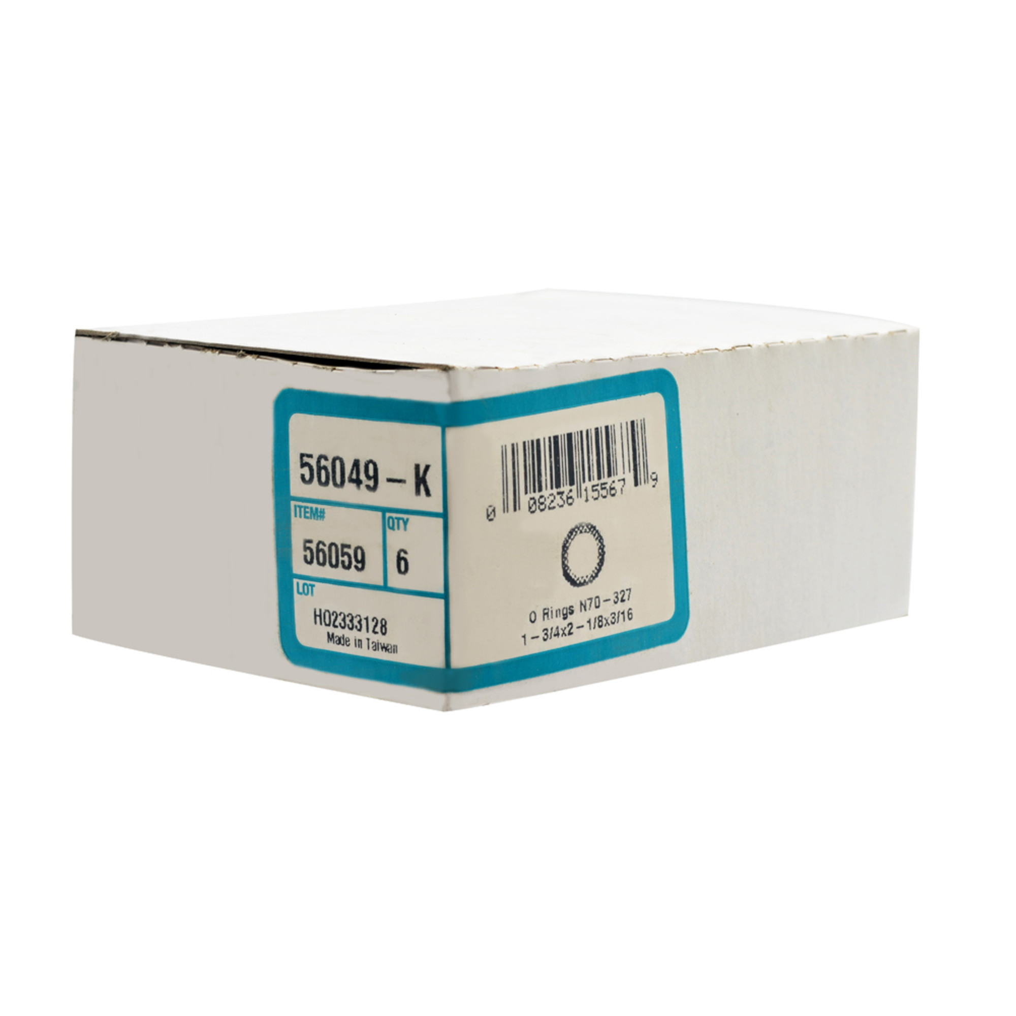 Hillman Nitrile O-Rings (1-3/4 in. x 2-1/8 in. x 3/16 in.) - 6 pc