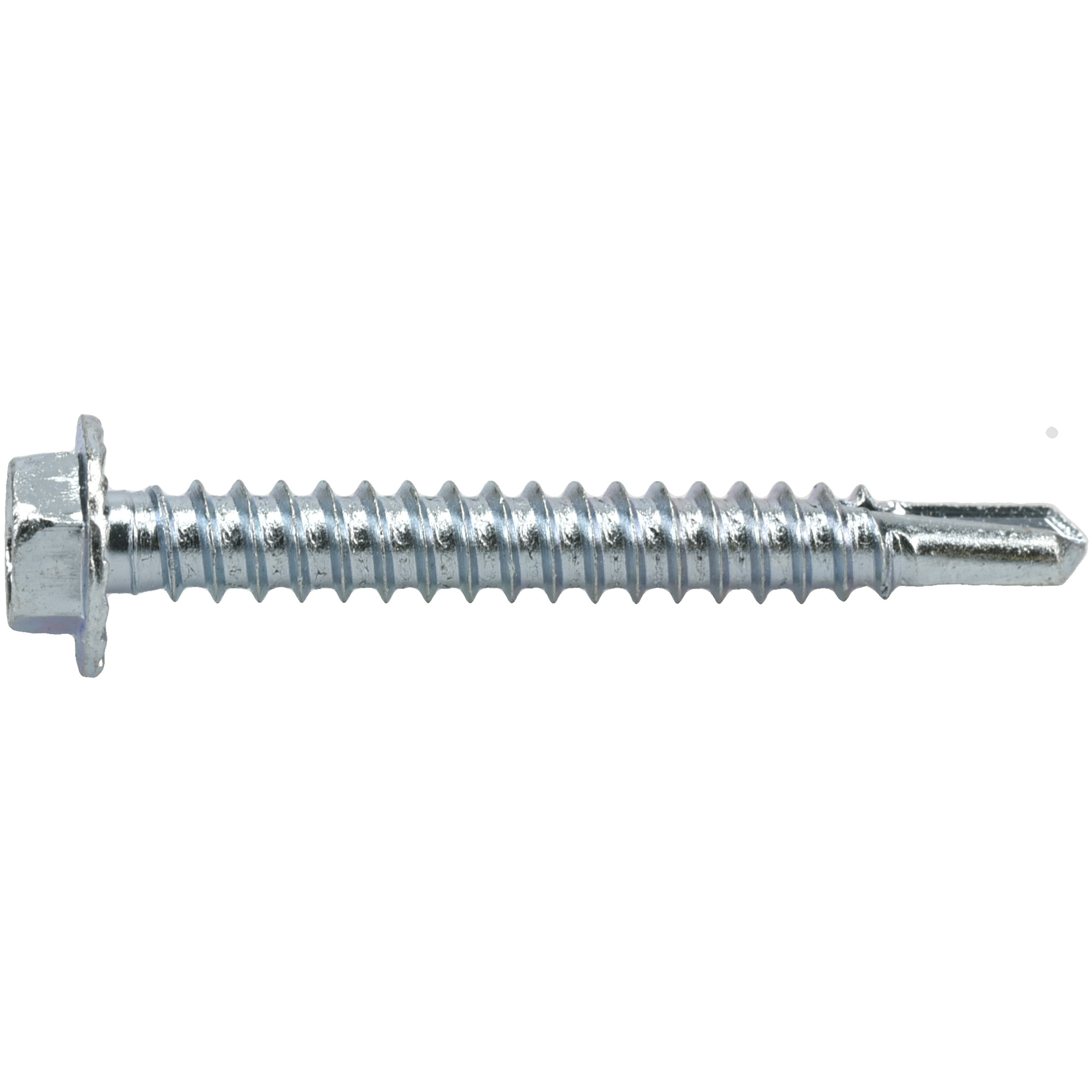 Power Pro Premium Hex Zinc Sheet Metal Self-Drilling Screws (#10-32x1-1/2 in.)-68pc