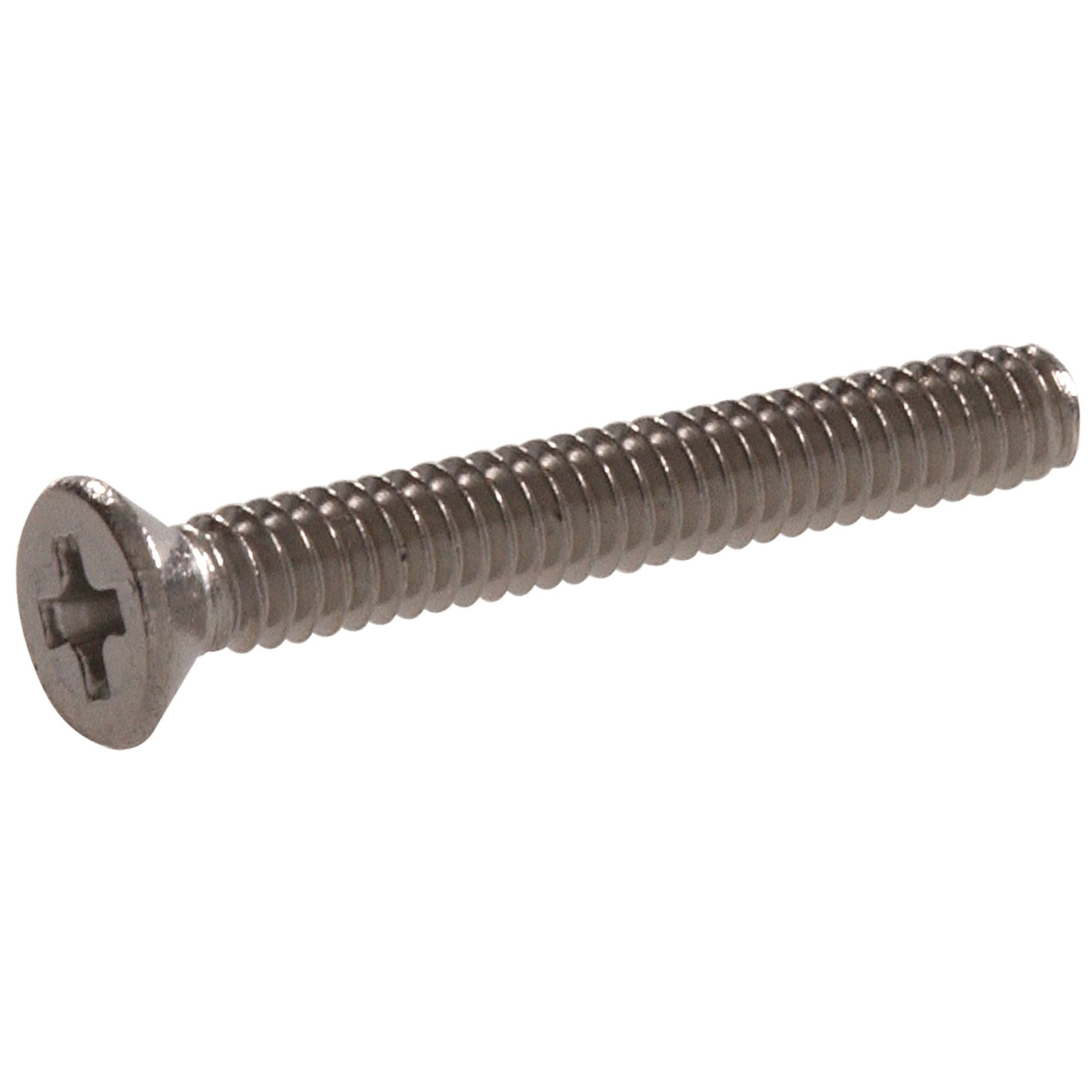 Hillman 18-8 Stainless Steel Flat Head Phillips Machine Screw 1/4 in. x 1-1/4 in.