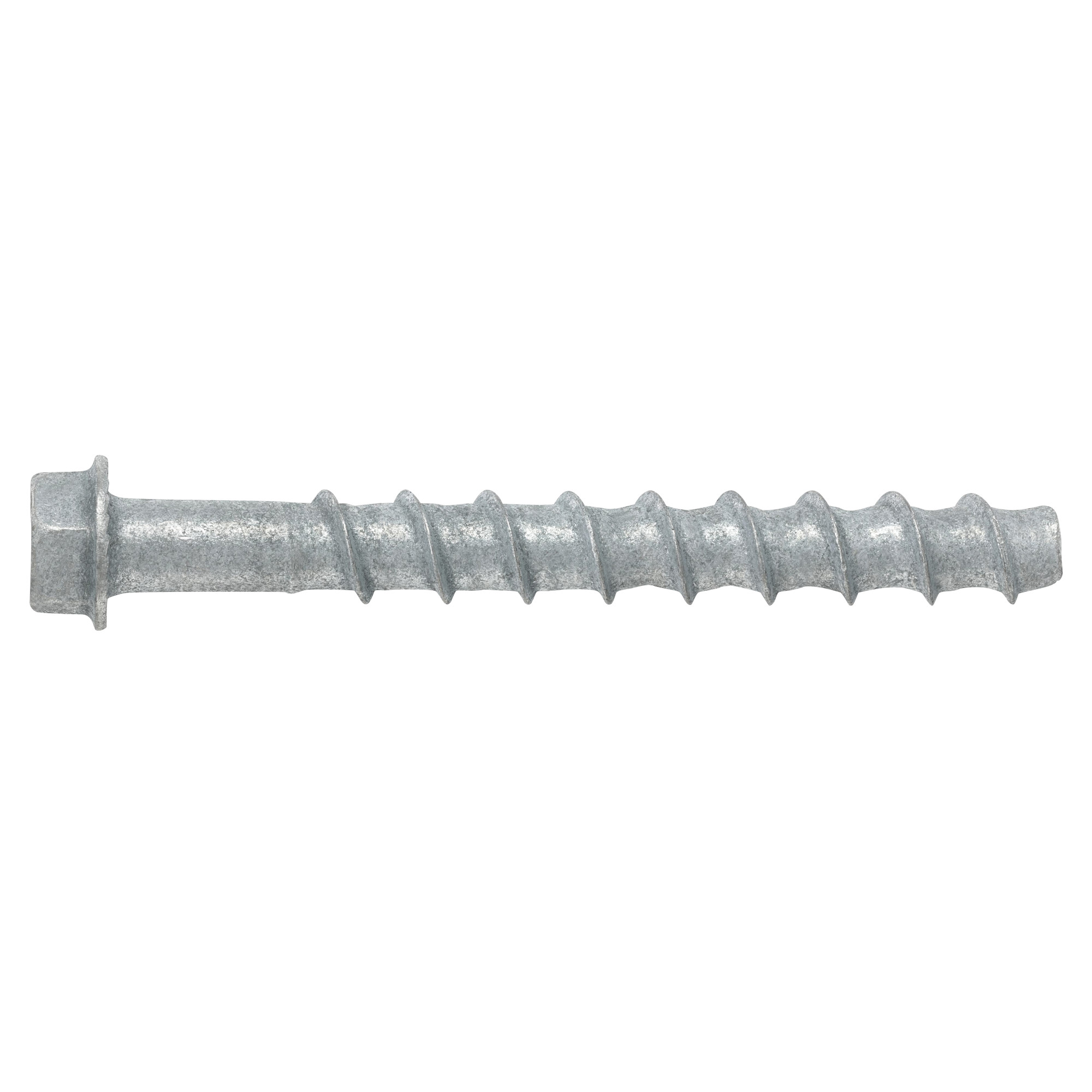 Power Pro Galvanized Hex Washer Head Screw-Bolt+ Anchors (3/8 in. x 4 in.) - 50 pc