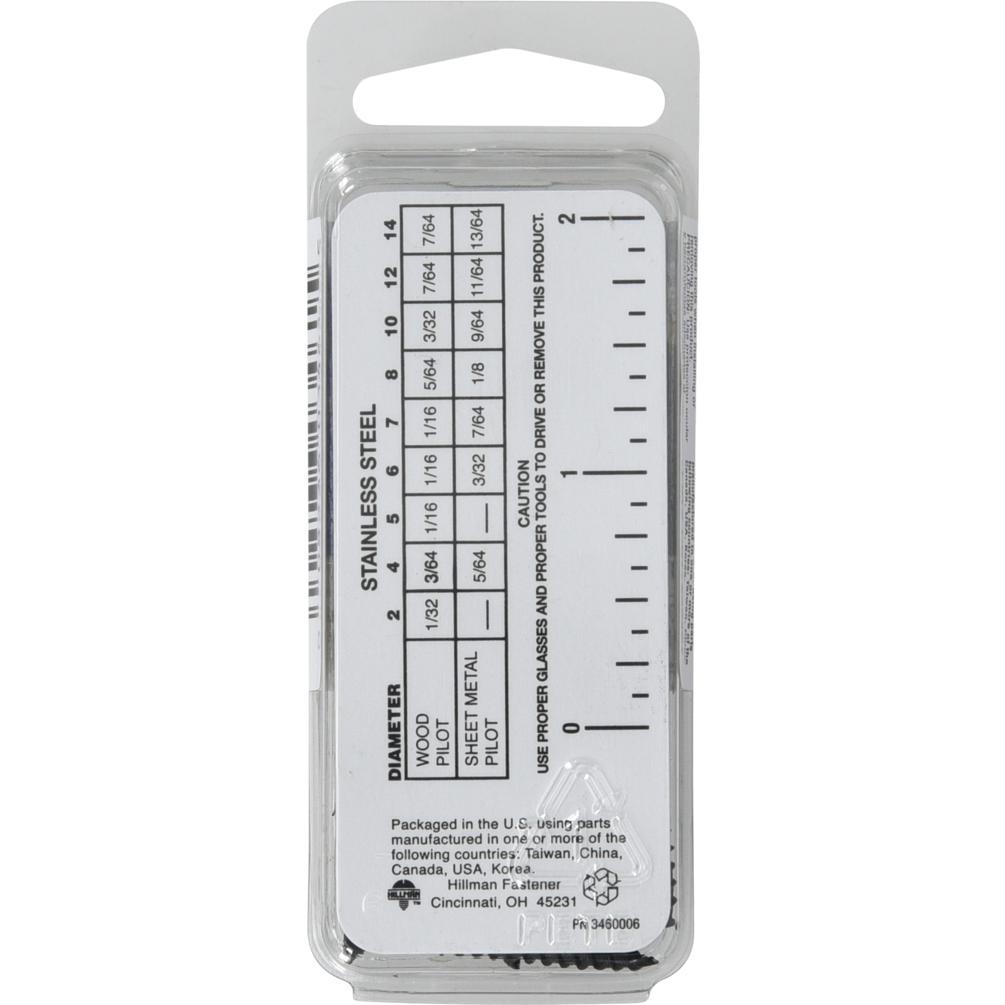 Project Center Fine Thread Drywall Screws (#6 x 1-1/4 in.) - 12 pc