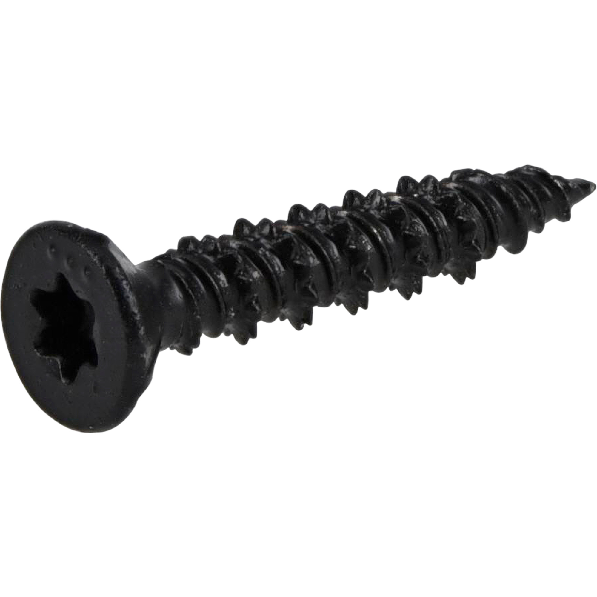 Power Pro Black Flat-Head Concrete Screw Anchor (3/16 in. x 1-1/4 in.) - 100 pc
