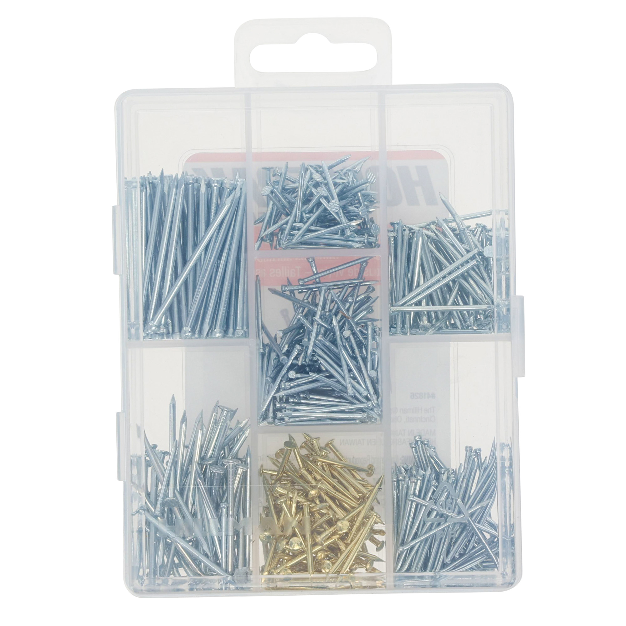 Hillman HomePak Kit - Nails and Brads - 6 oz.