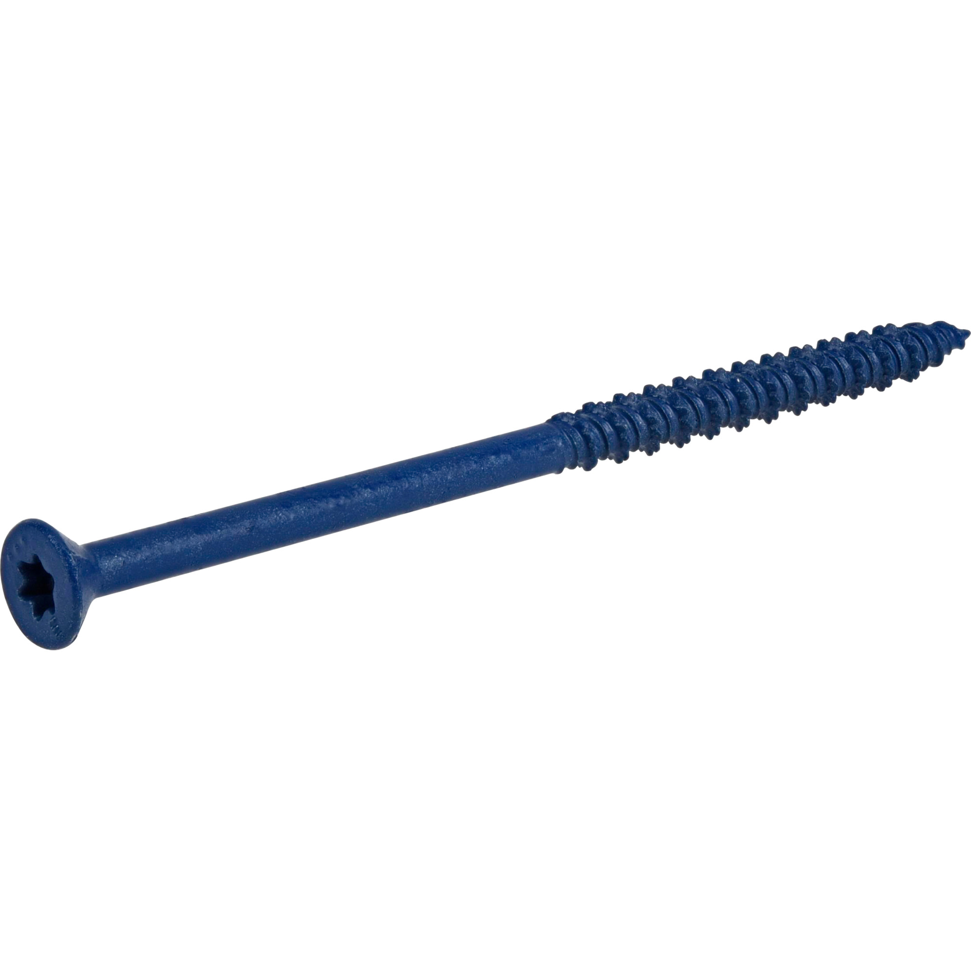Power Pro Blue Flat-Head Concrete Screw Anchor (3/16 in. x 3-3/4 in.) - 100 pc