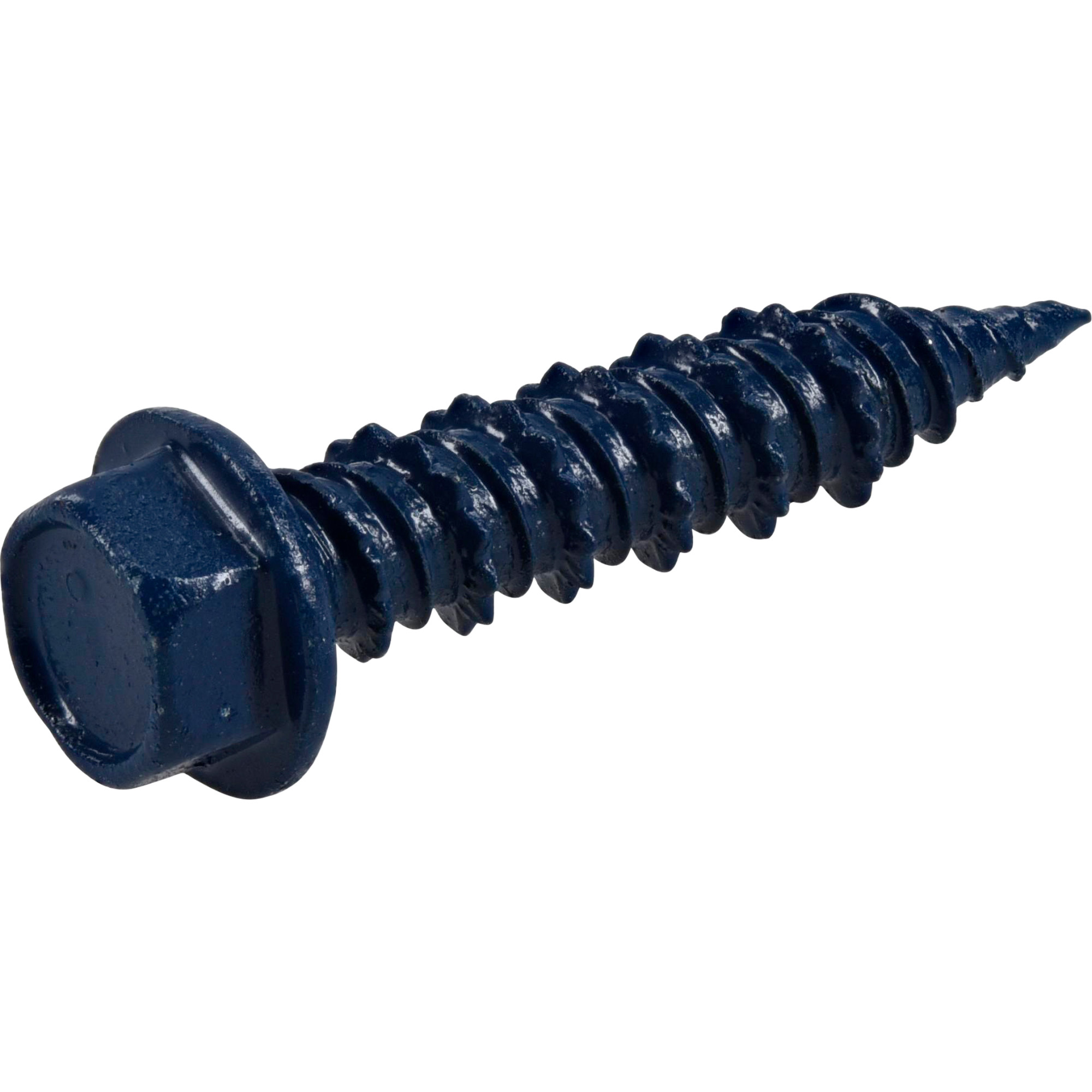 Power Pro Blue Hex Washer-Head Concrete Screw Anchor (1/4 in. x 1-1/4 in.) - 5 pc