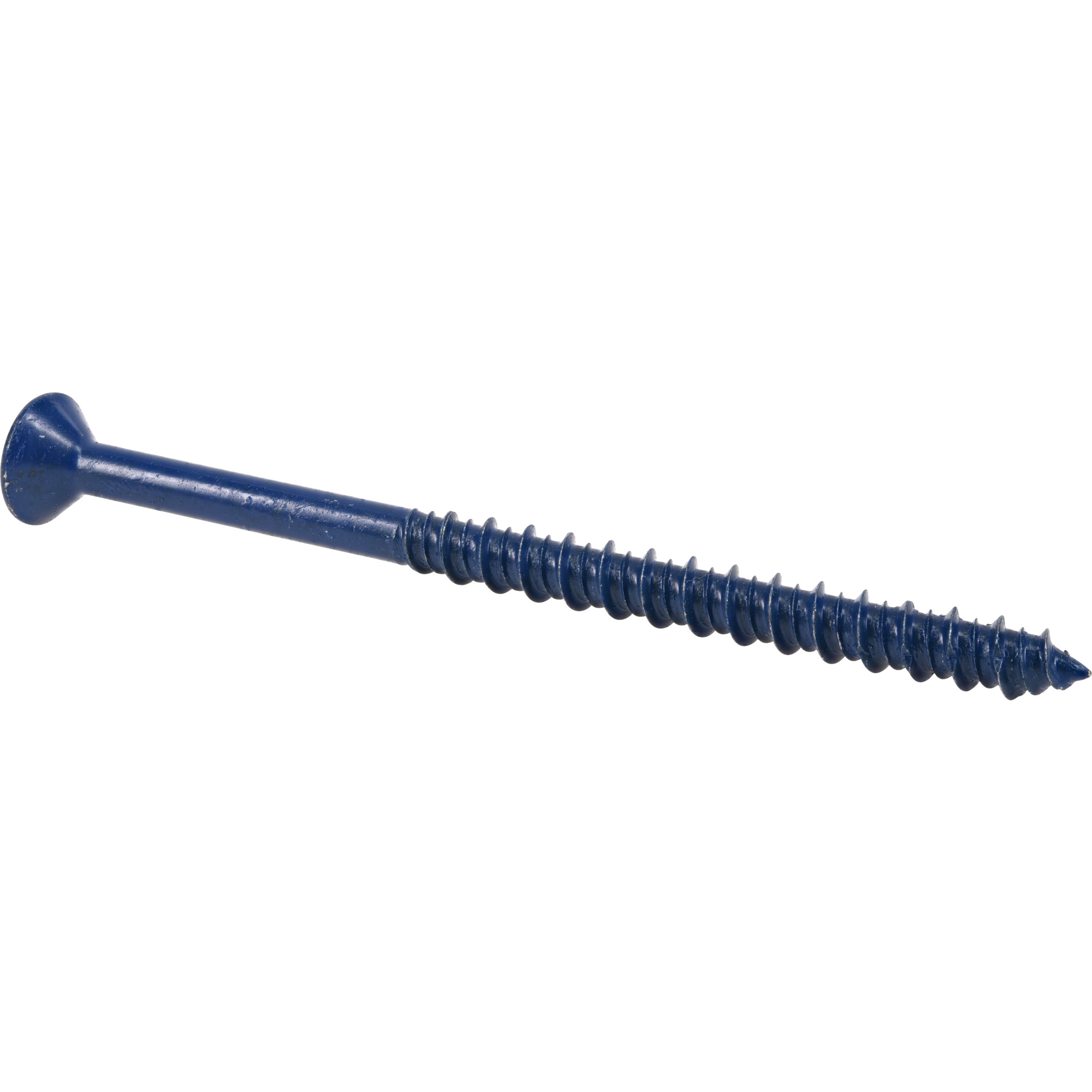 Hillman Blue Flat-Head Phillips Tapper Concrete Screw Anchor (1/4 in. x 3-3/4 in.) - 100 pc