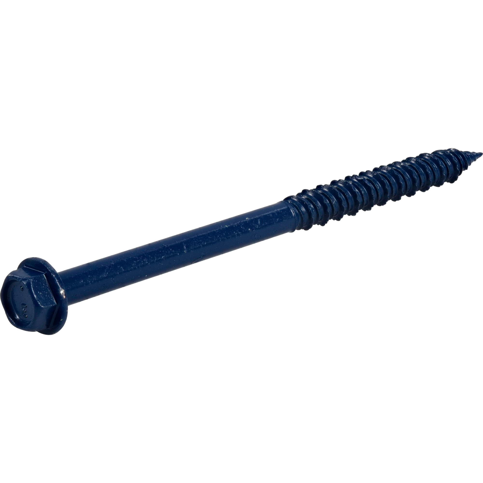 Power Pro Blue Hex Washer-Head Concrete Screw Anchor (1/4 in. x 3-3/4 in.) - 10 pc