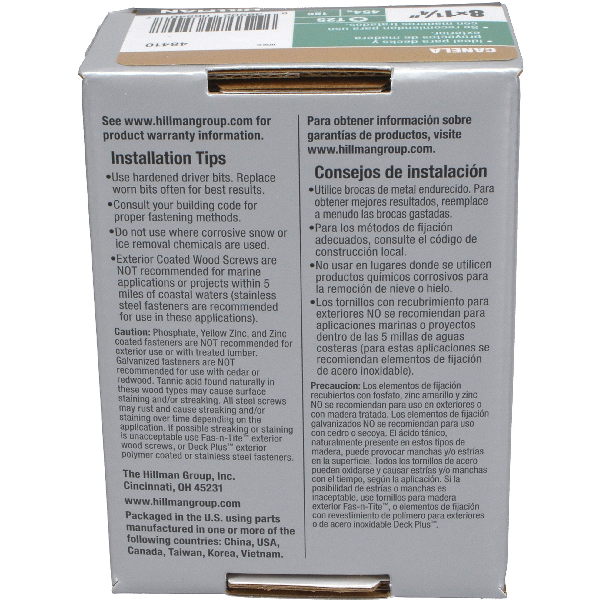 Deck Plus Tan Deck Screws (#8 x 1-1/4 in.)