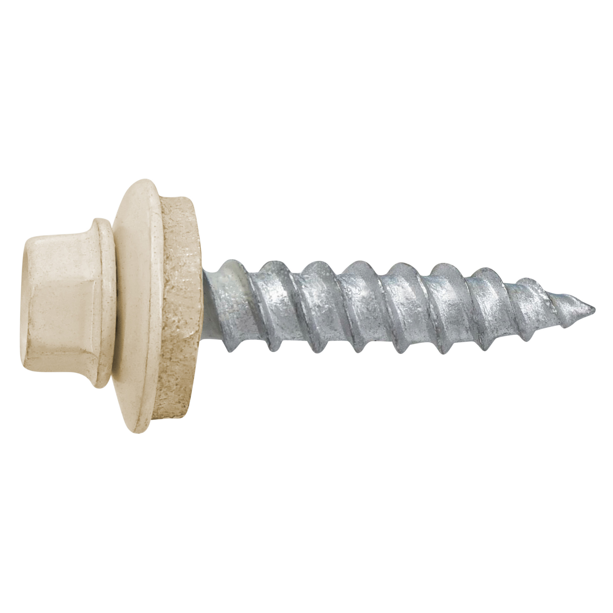 Hillman Beige Painted Self-Piercing Sheeter (#10 x 2 in.)