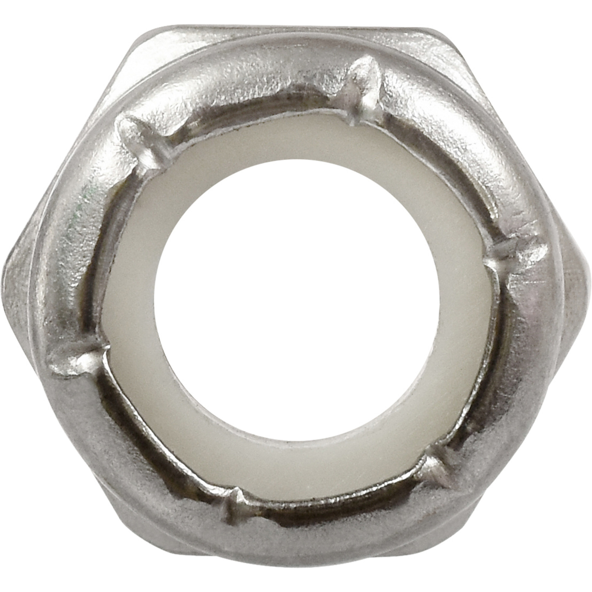 Hillman 18-8 Stainless Steel Nylon Insert USS Coarse Stop Nut 5/16 in.-18