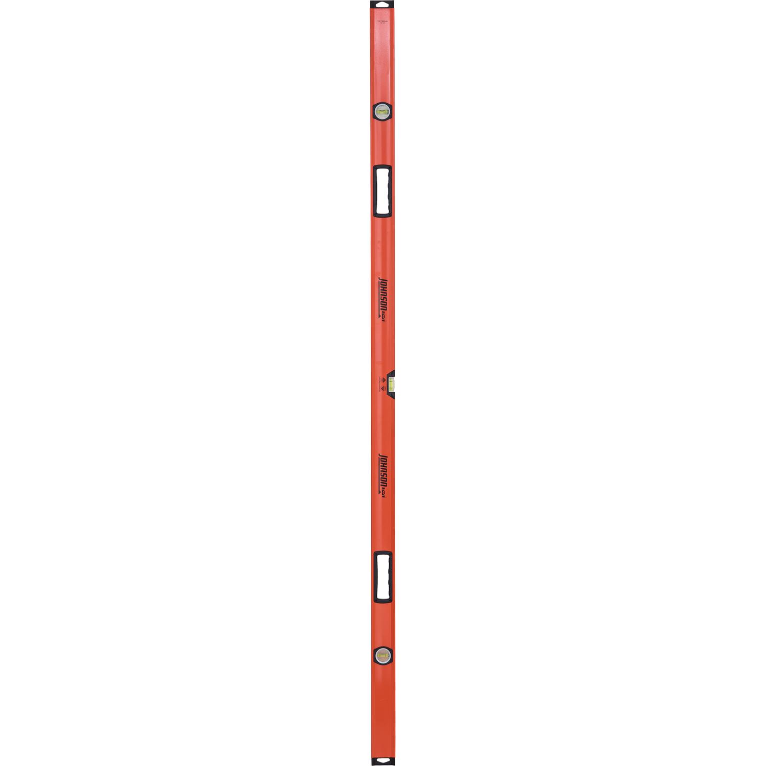 Johnson 72 in. Aluminum Box Level 3 vial