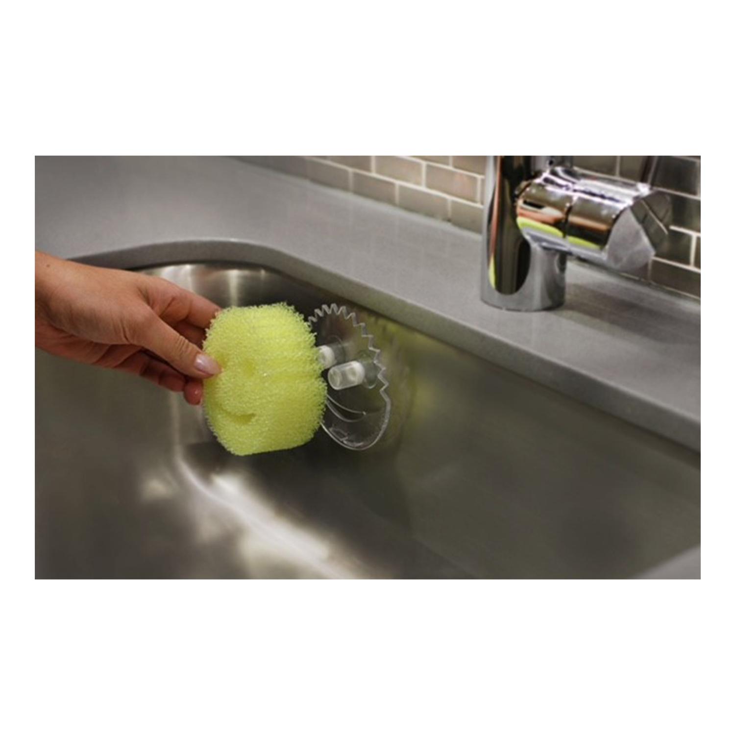 Scrub Daddy Daddy Caddy Heavy Duty Sponge For Household 7.4 in. L 1 pk