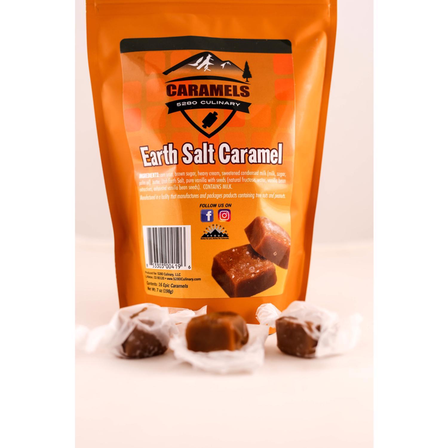 5280 Culinary Bbq Provisions Sweet And Salted Caramel Caramels 7 Oz