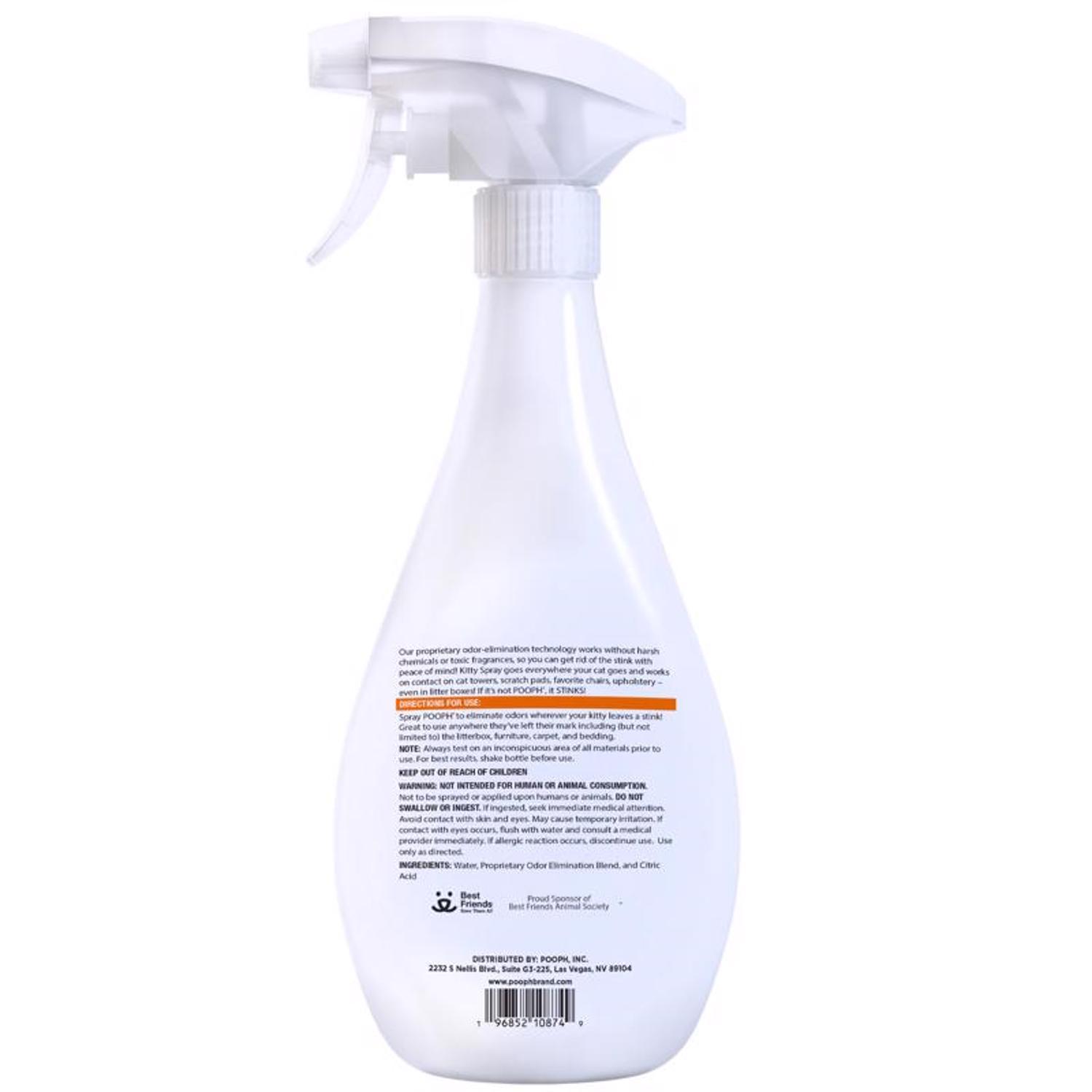 Pooph Cat Liquid Litter Box Odor Destroyer 20 oz
